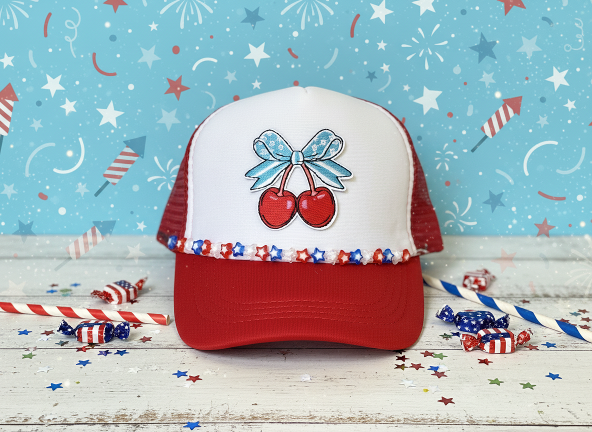 Cherry Glory Trucker Hat