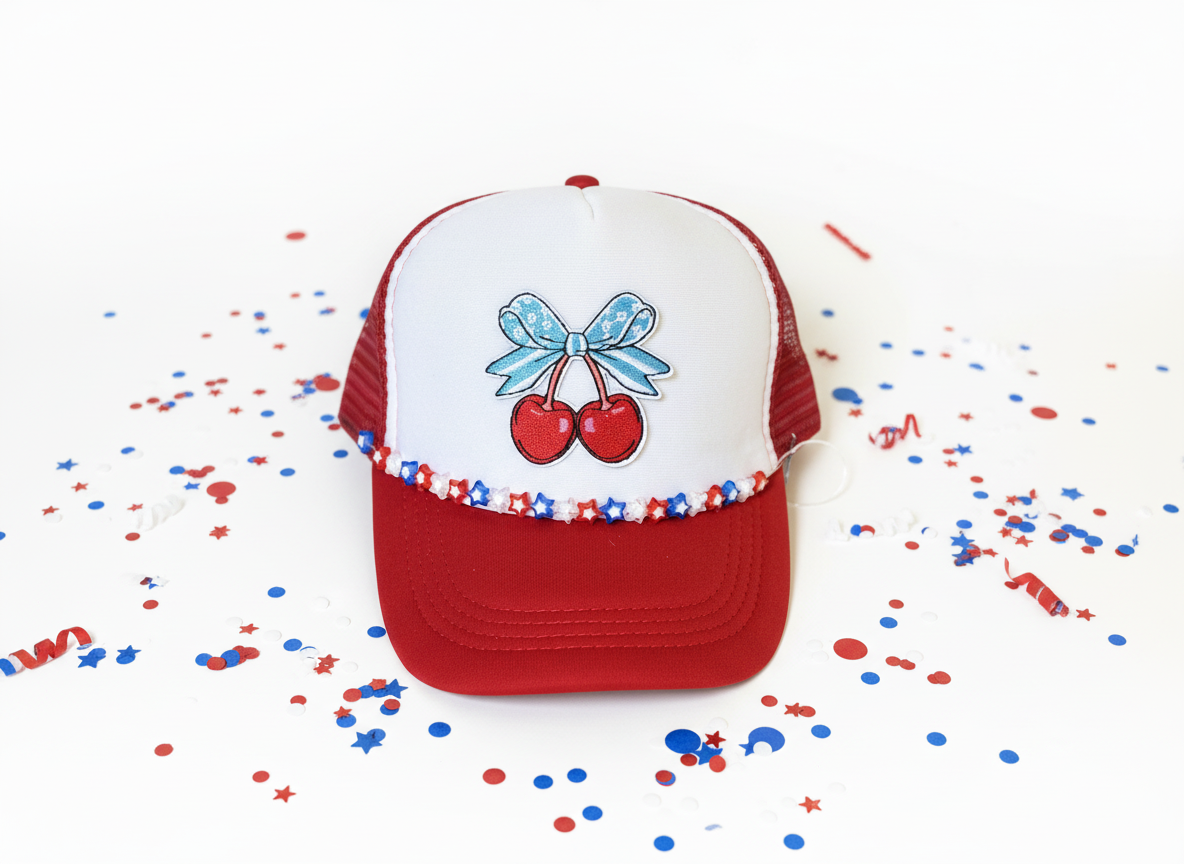 Cherry Glory Trucker Hat