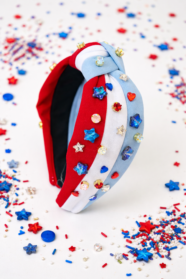 Beaded Headband - Glitz and Glory