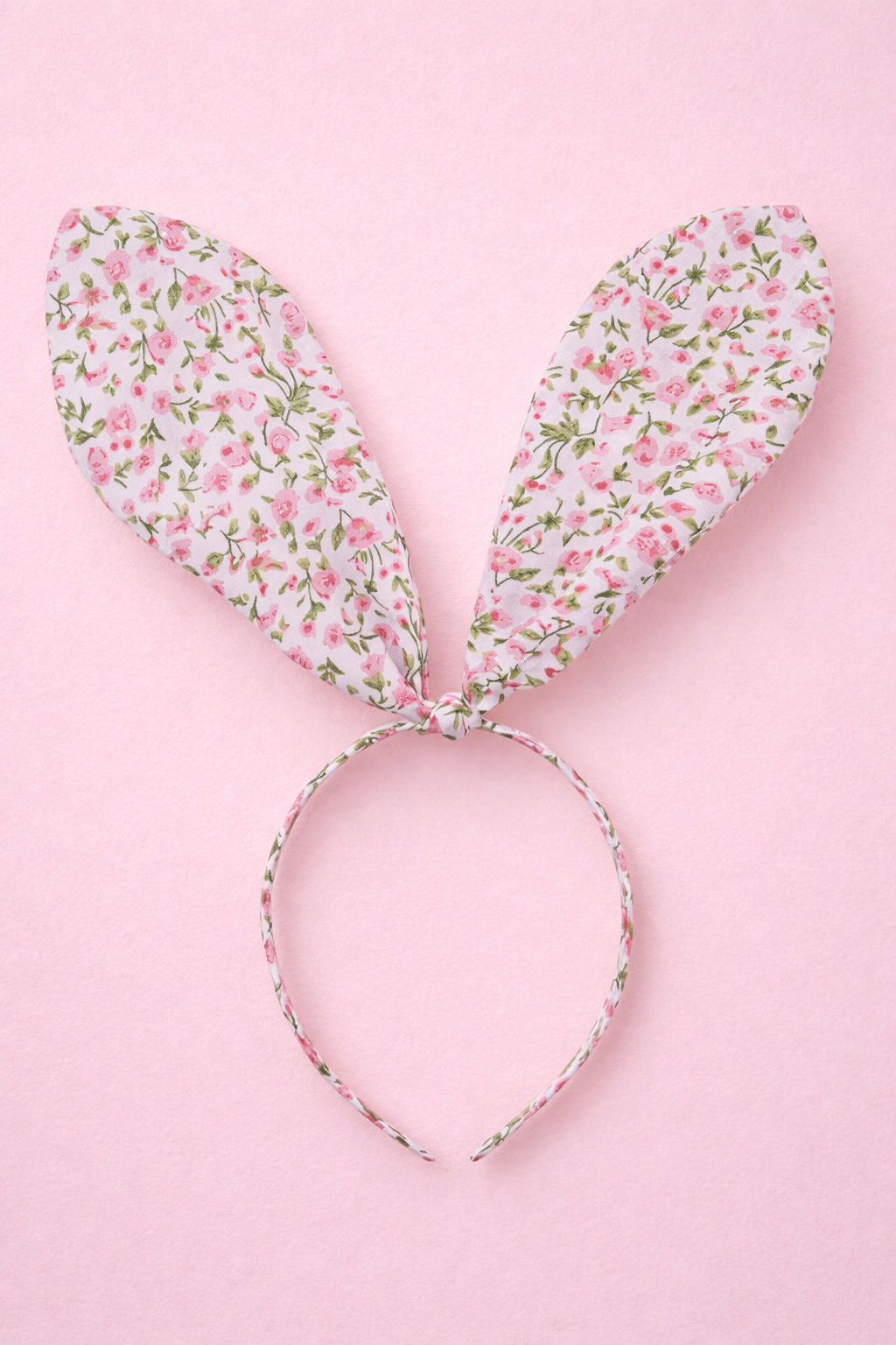 Springtime Bloom Bunny Ears Headband