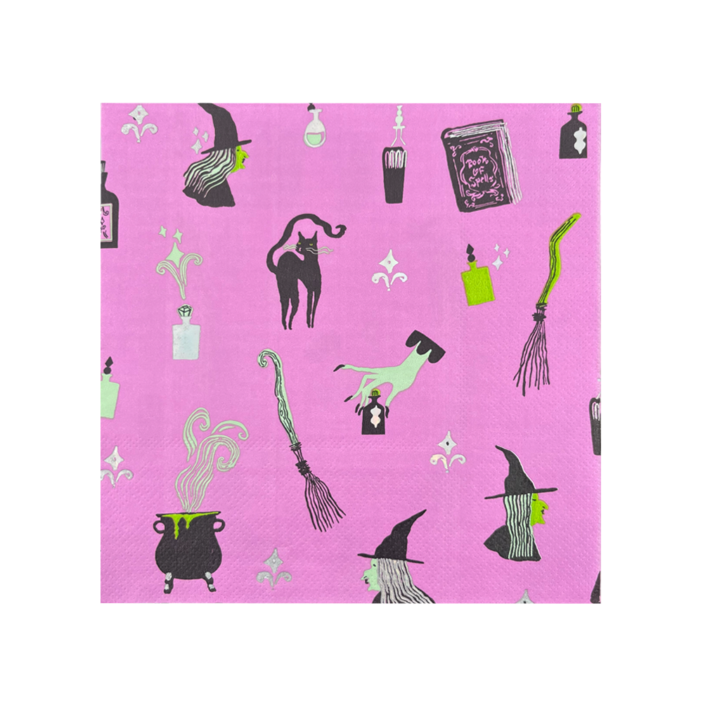 Spellbound Large Napkins - 16 PK