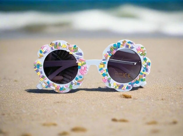Sprinkle Sunglasses - White