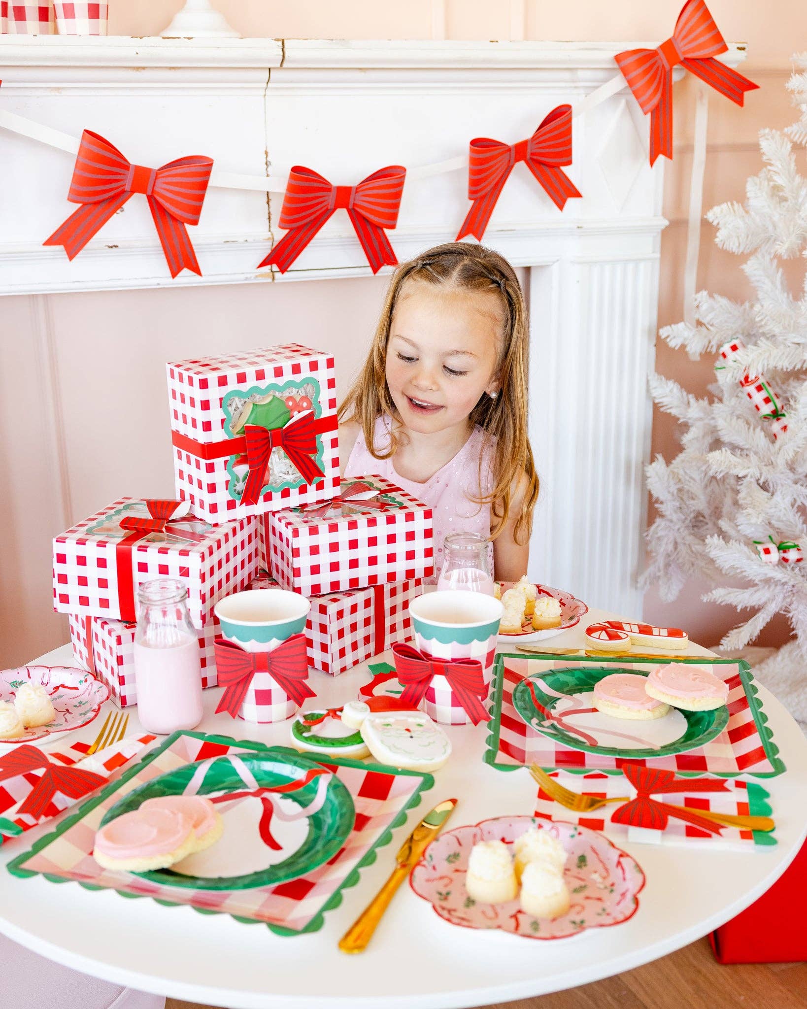 Wreath Plate - 8 PK