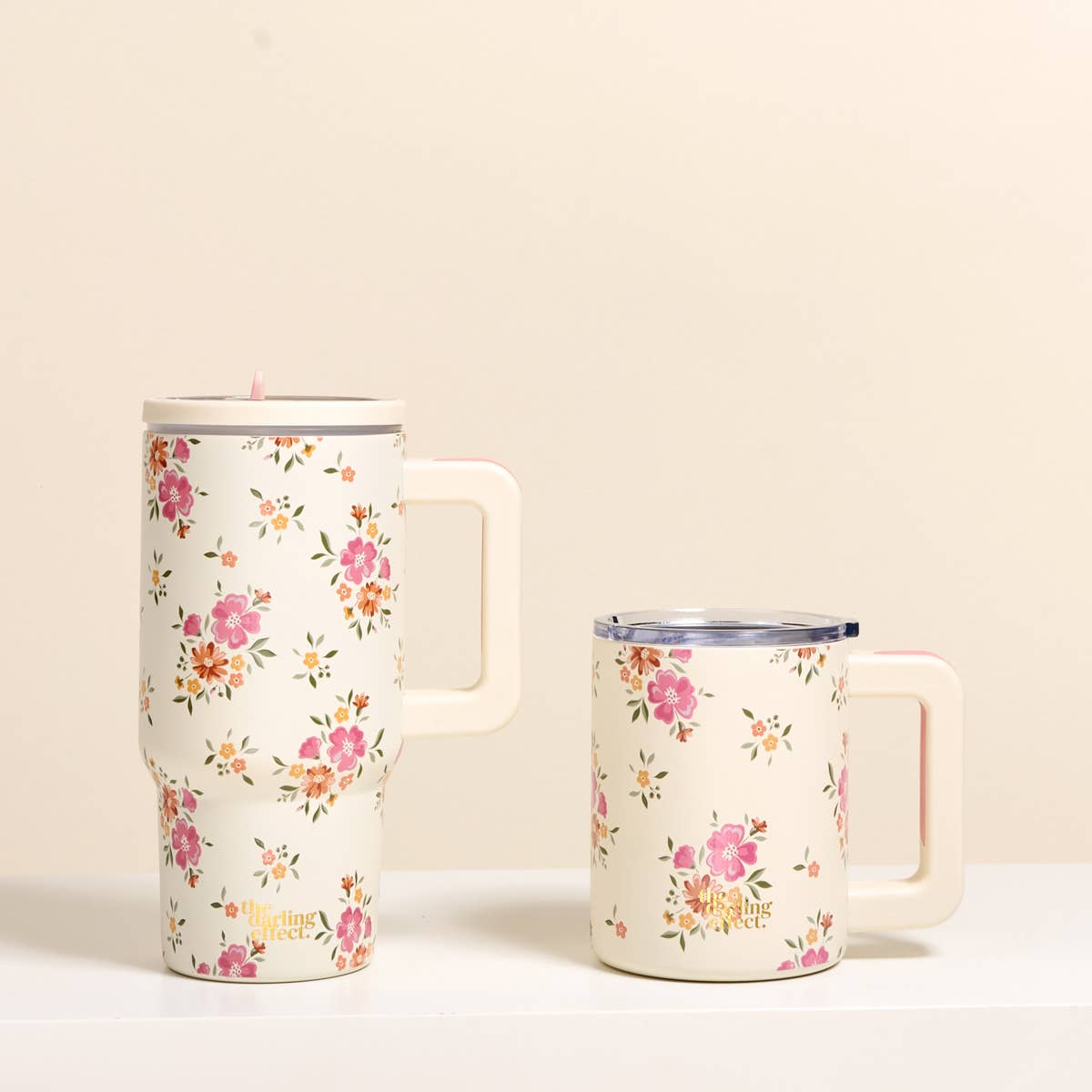 20 oz Lifestyle Flip Straw Tumbler–Endless Daydream Cream