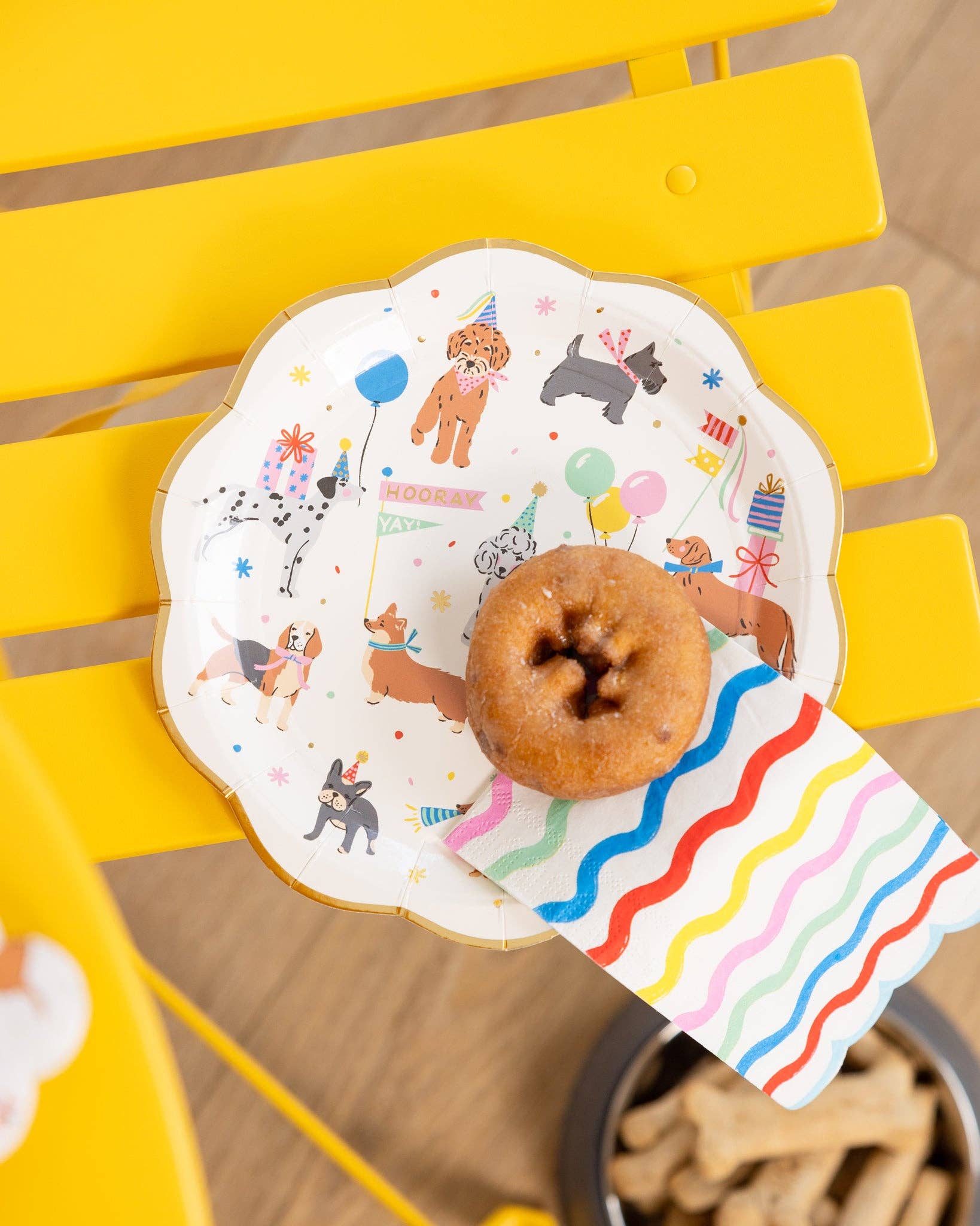 Dog Party Plate - 8 PK