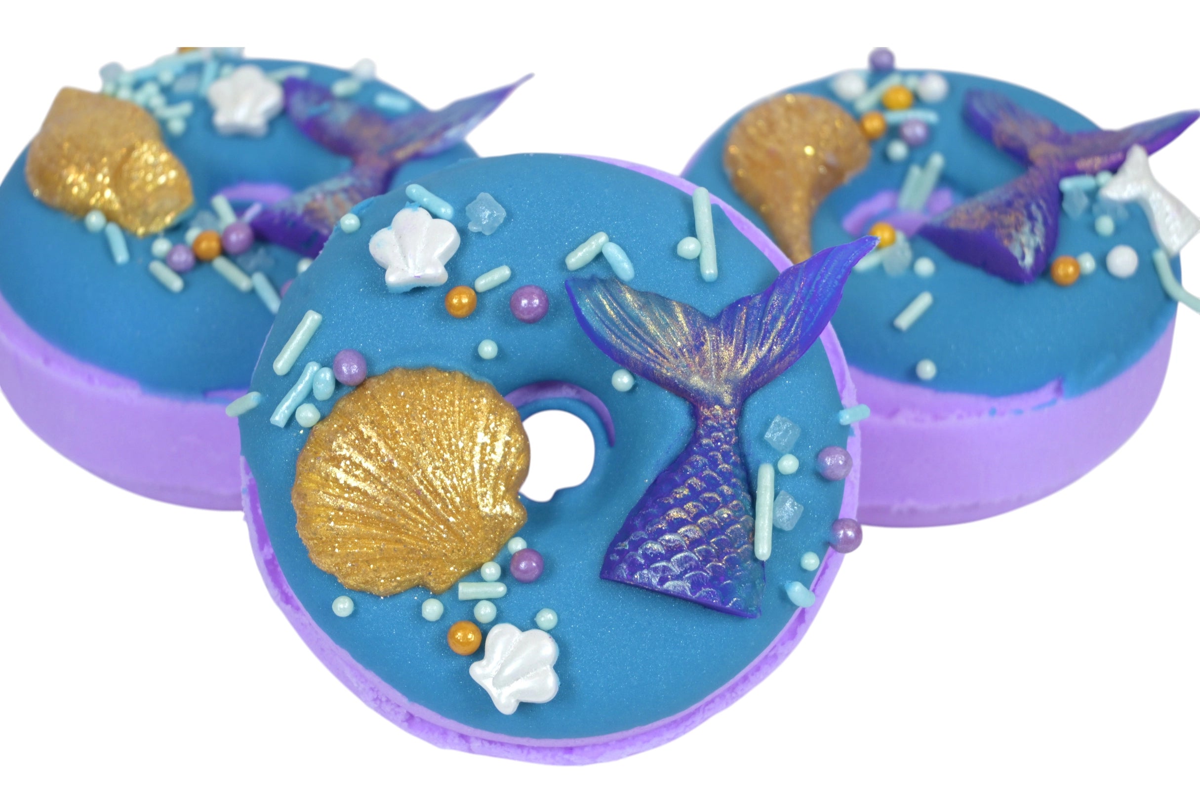 Donut Bath Bomb - Mermaid Kisses