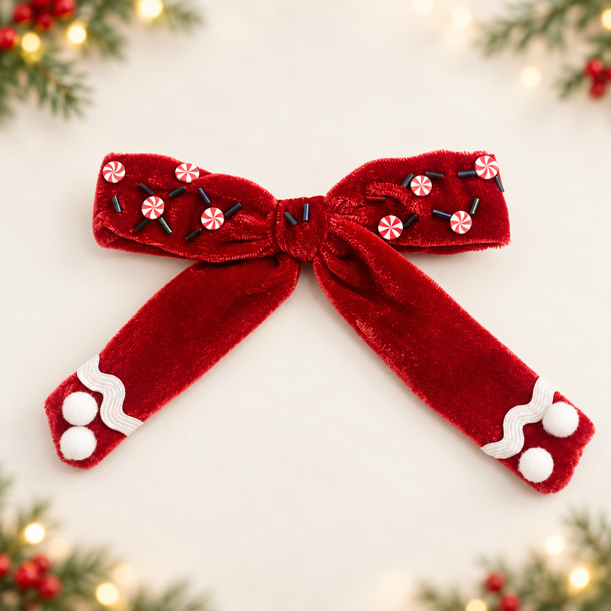 Posh Peppermint Bow