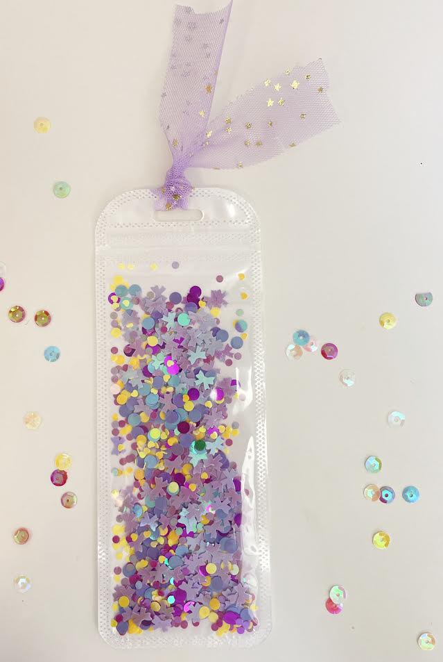 Confetti Bookmark (Multiple Colors)