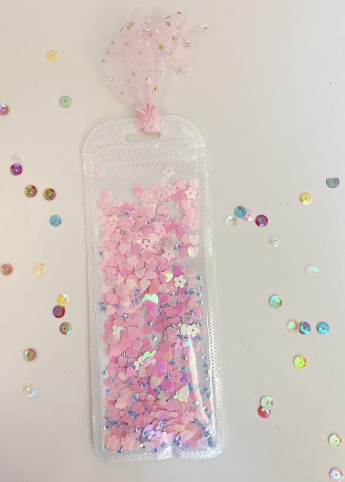 Confetti Bookmark (Multiple Colors)