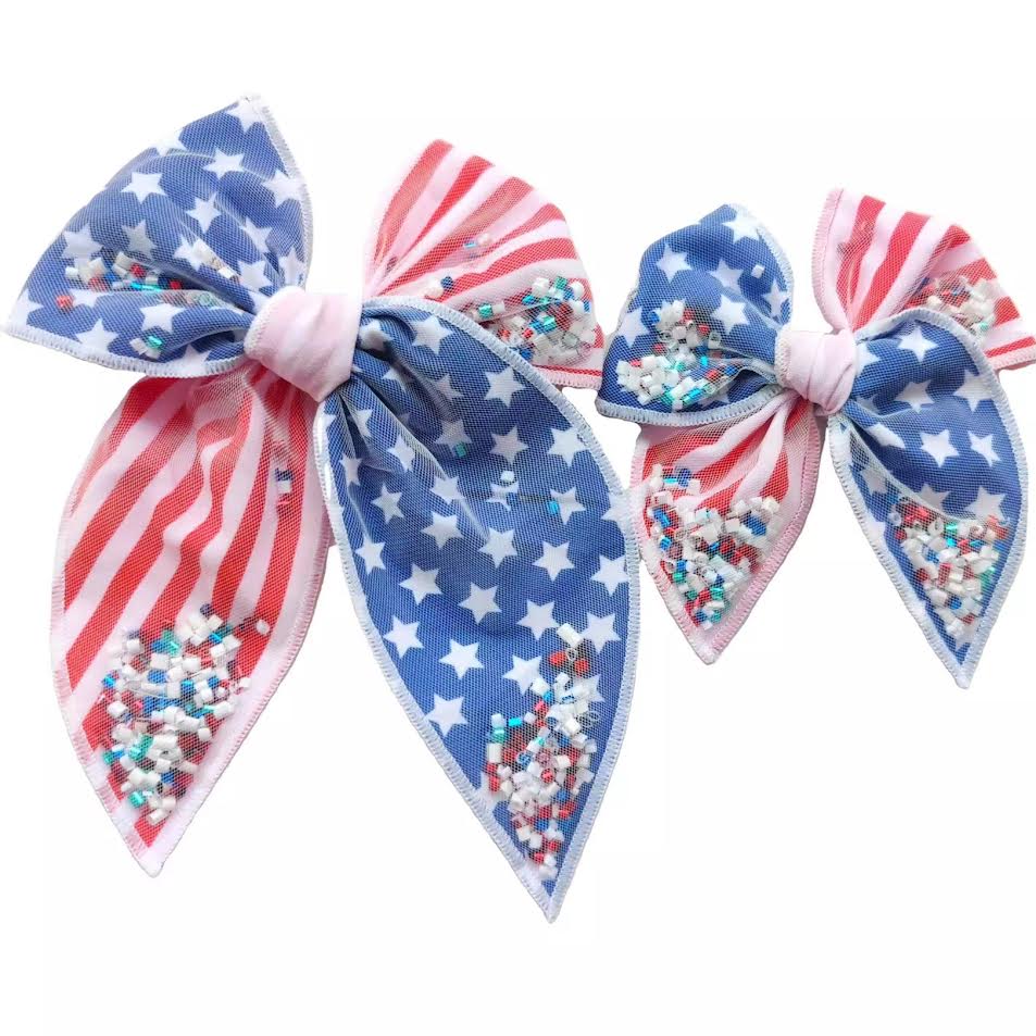 Mesh Shaker Bow - American Girl (Pre-Order)