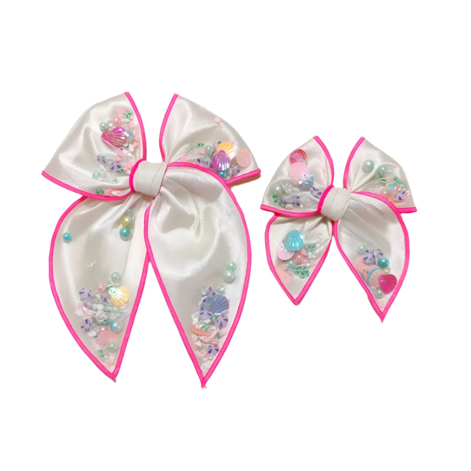 Mesh Shaker Bow - Mermaid Treasure