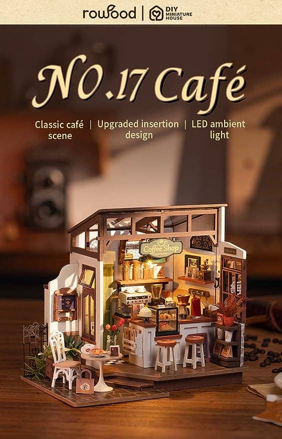 Café Rolife DIY Miniature House