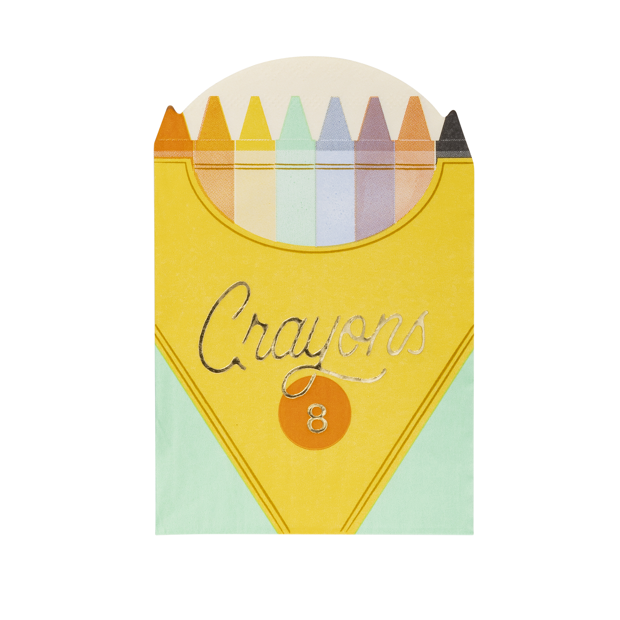 Crayon Box Napkin - 18 PK