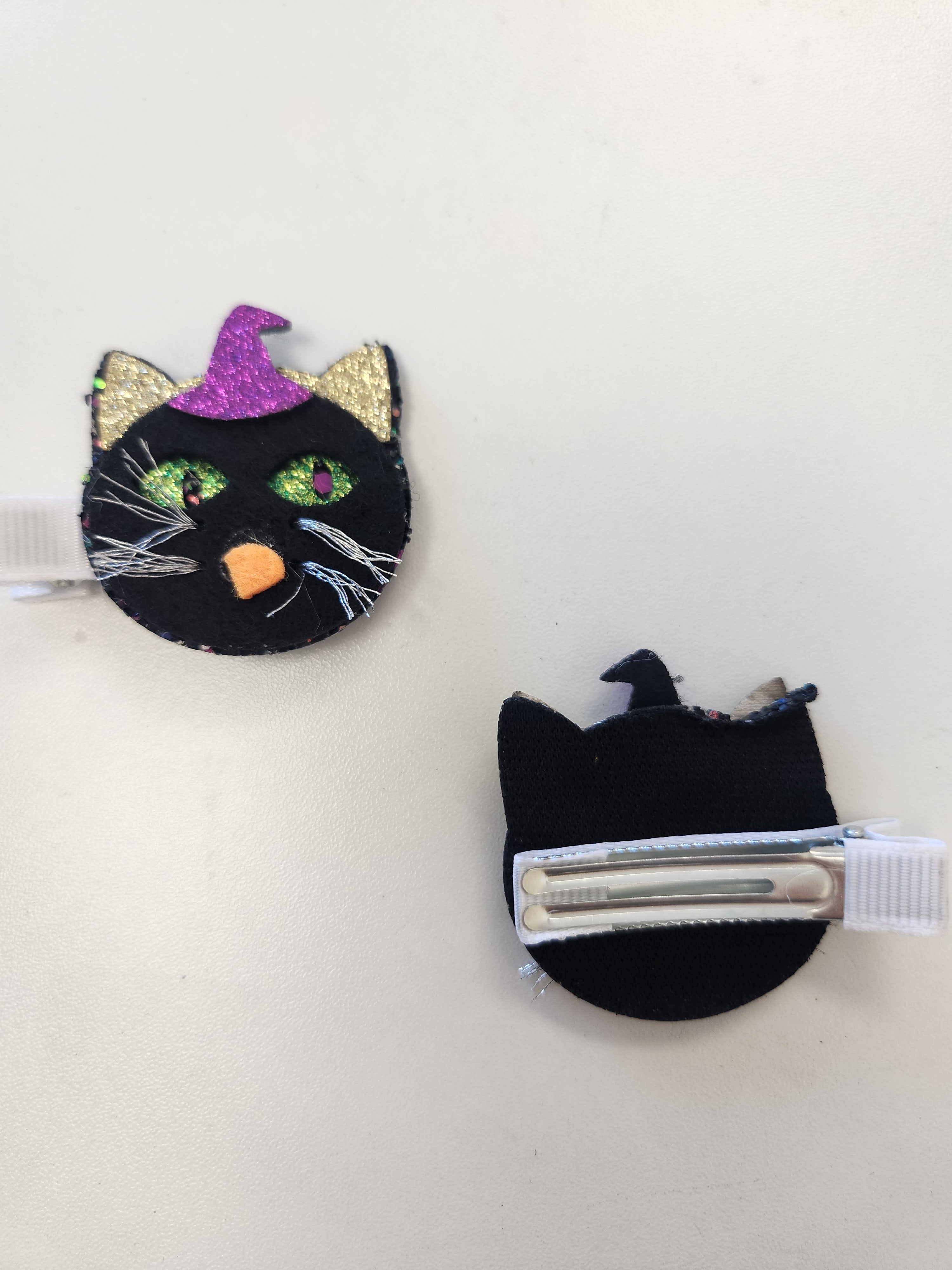 Hair Clip - Witchy Whiskers