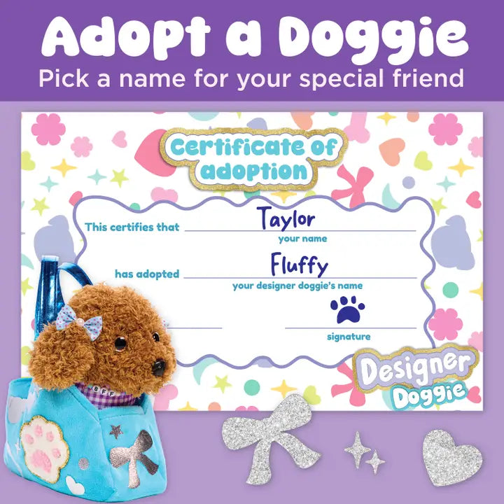 Decorate Your Own Designer Doggie Craft Kit for Kids