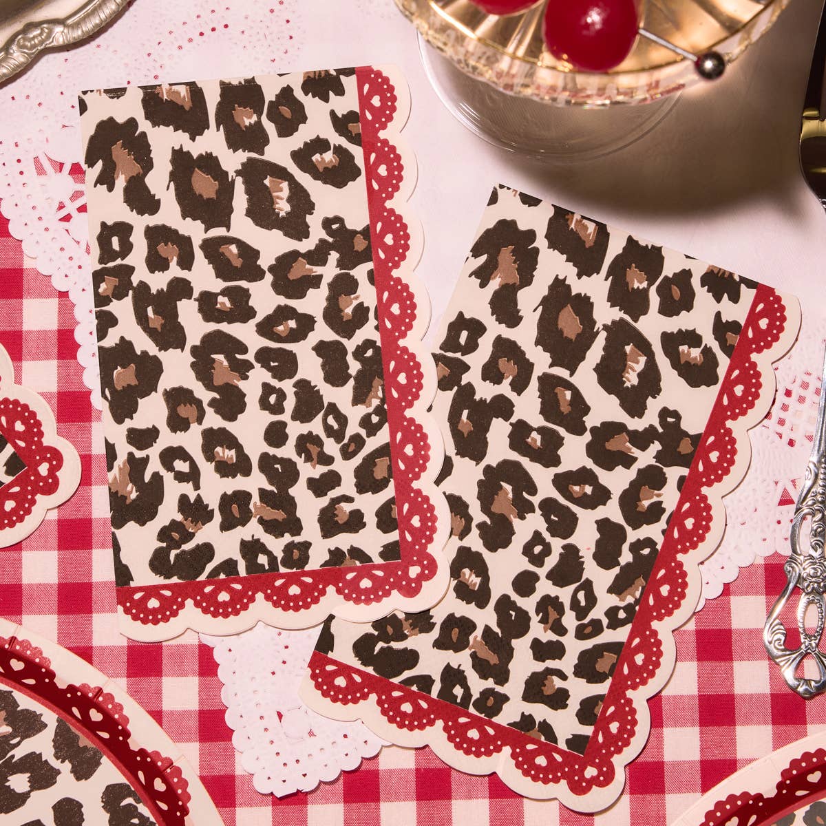 Cheetah Print Paper Napkins - 25 PK