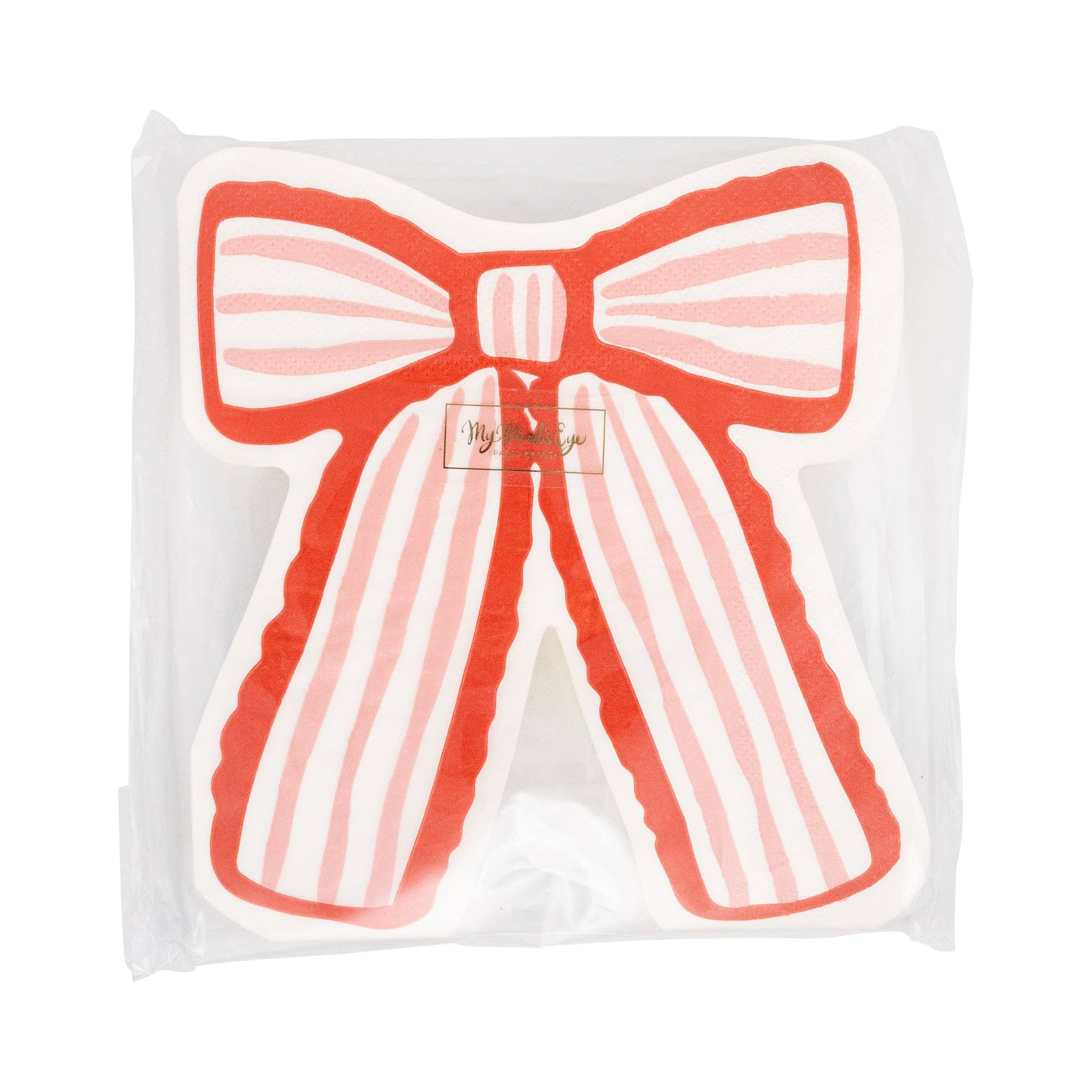 Bow Shaped Dinner Napkin - 24 PK