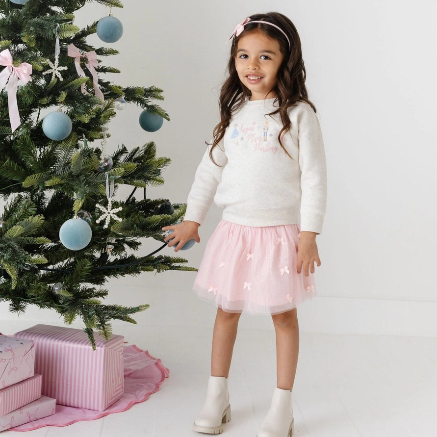 Sweet Wink Sweatshirt - Sugar Plum Darling