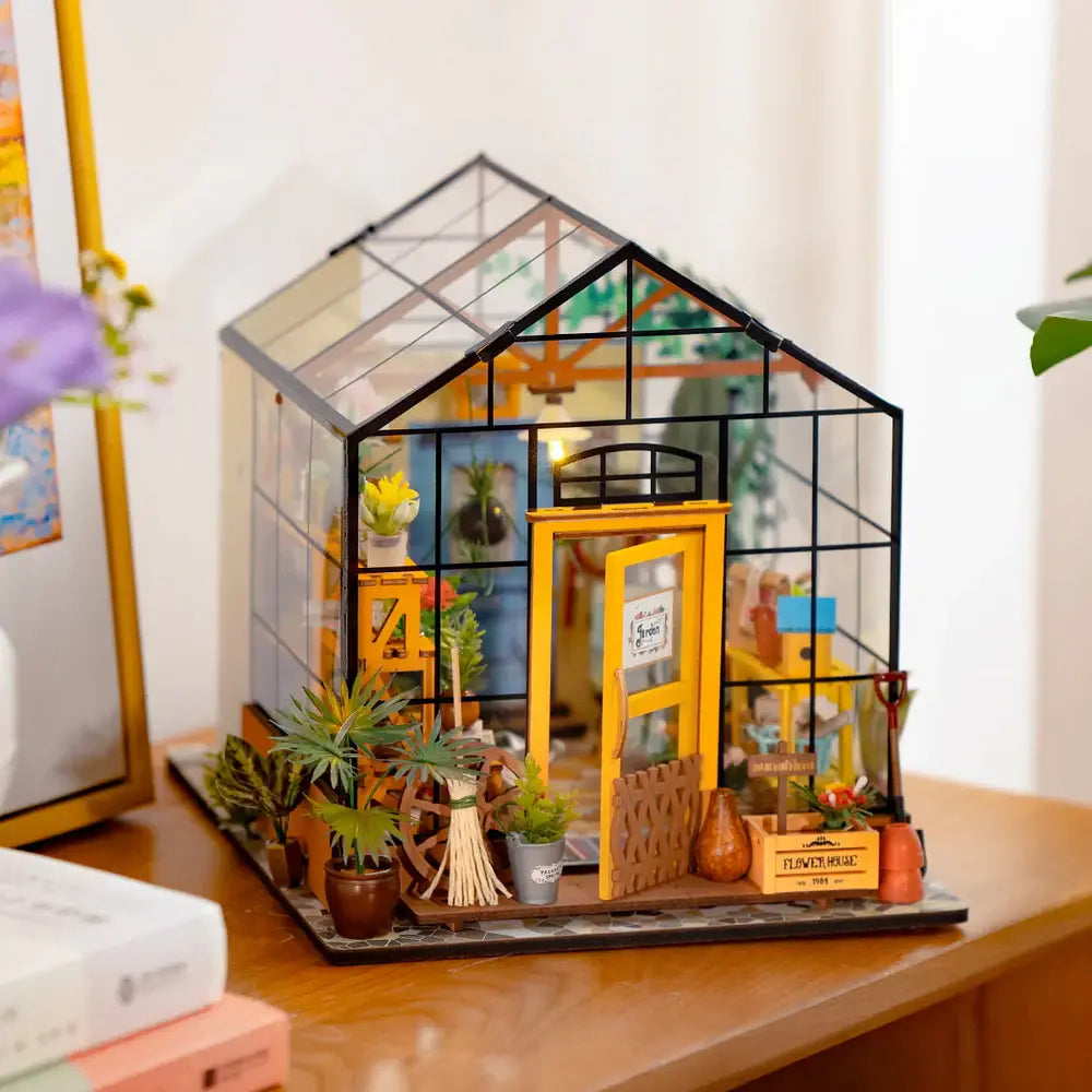Cathy Flower House DIY Miniature House