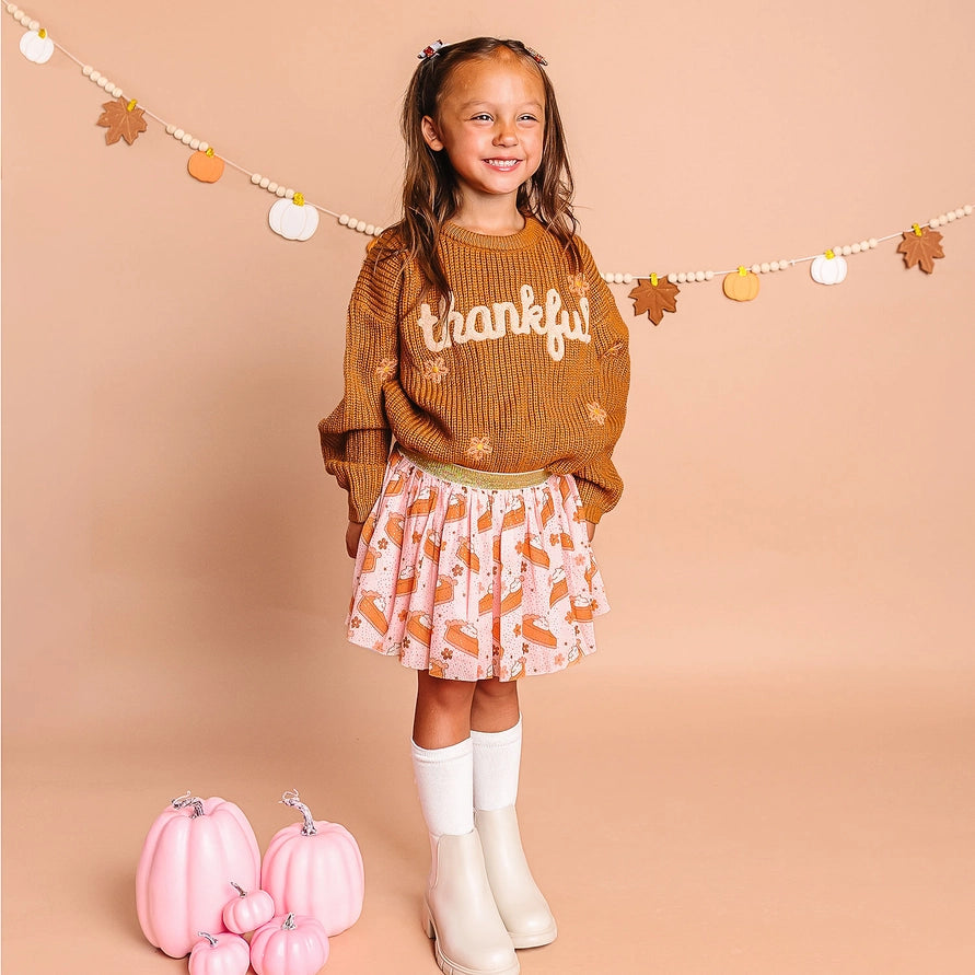 Sweet Wink Pumpkin Pie Thanksgiving Tutu