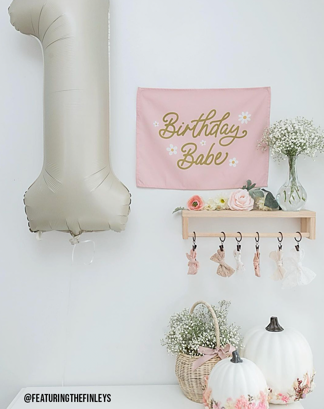 Birthday Babe Banner 36"X26"