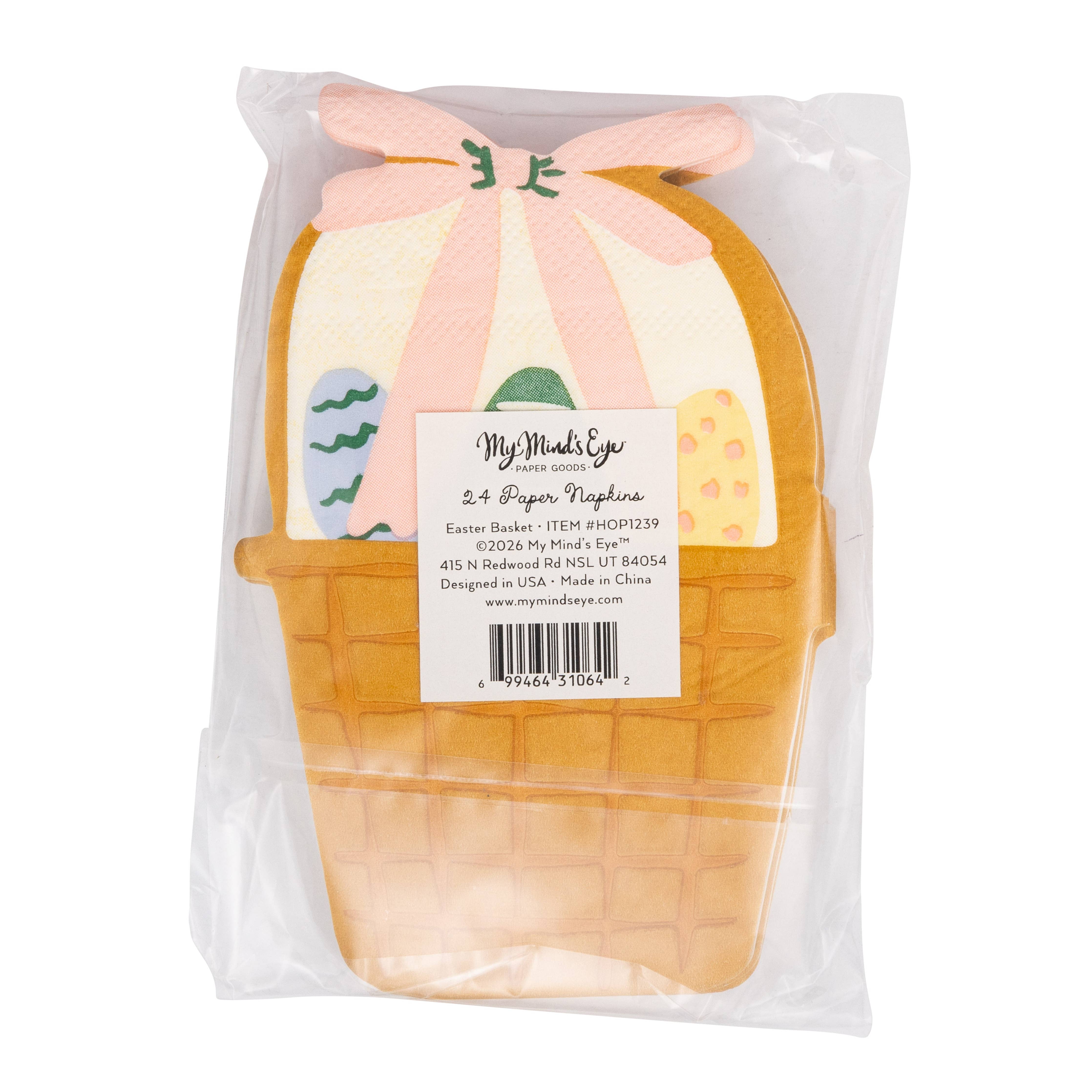 Easter Basket Napkin - 24 PK