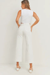 Women's JBD Patch Pocket Wide Leg Jeans | Off-White