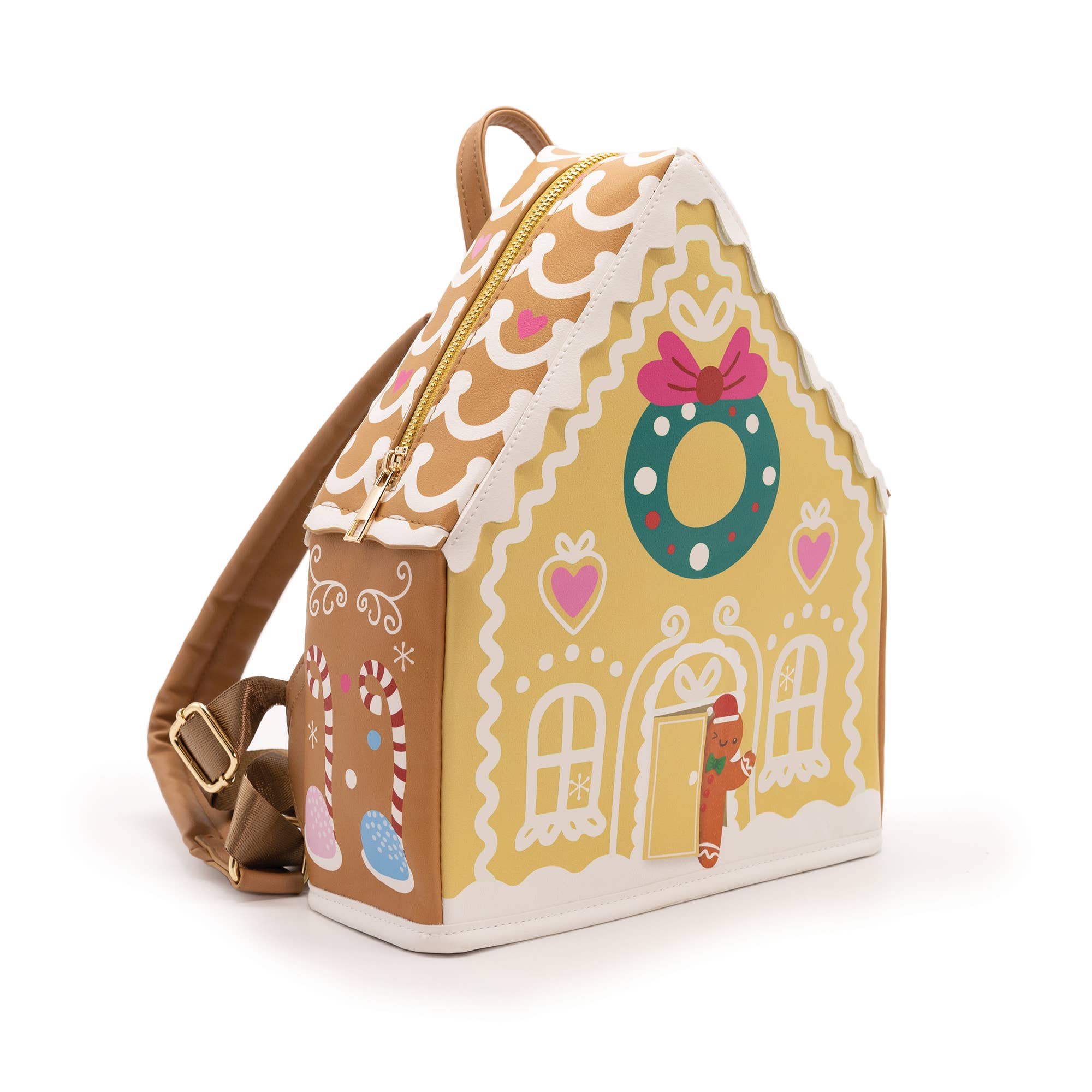 Gingerbread House Backpack (GLOW in the Dark!)