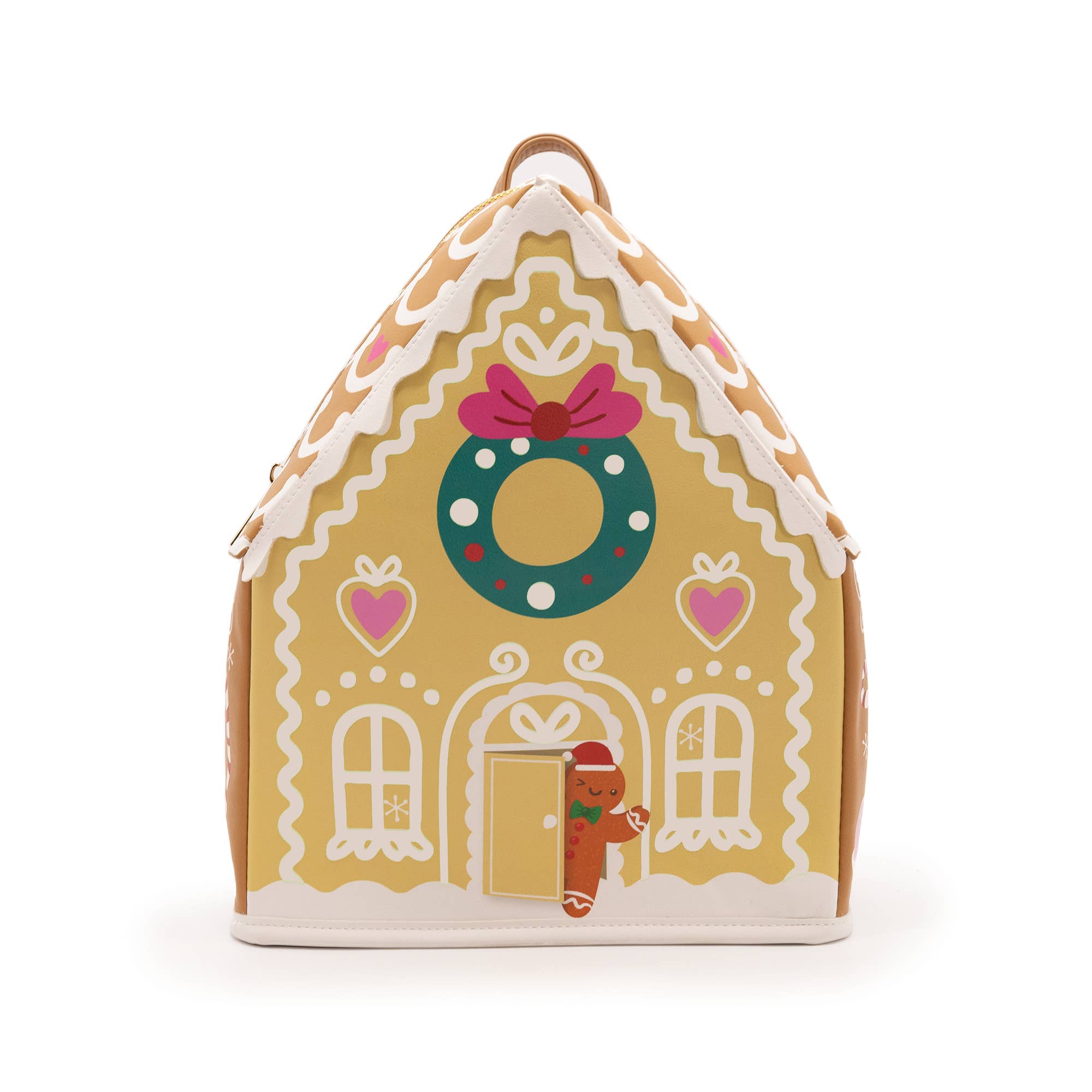 Gingerbread House Backpack (GLOW in the Dark!)
