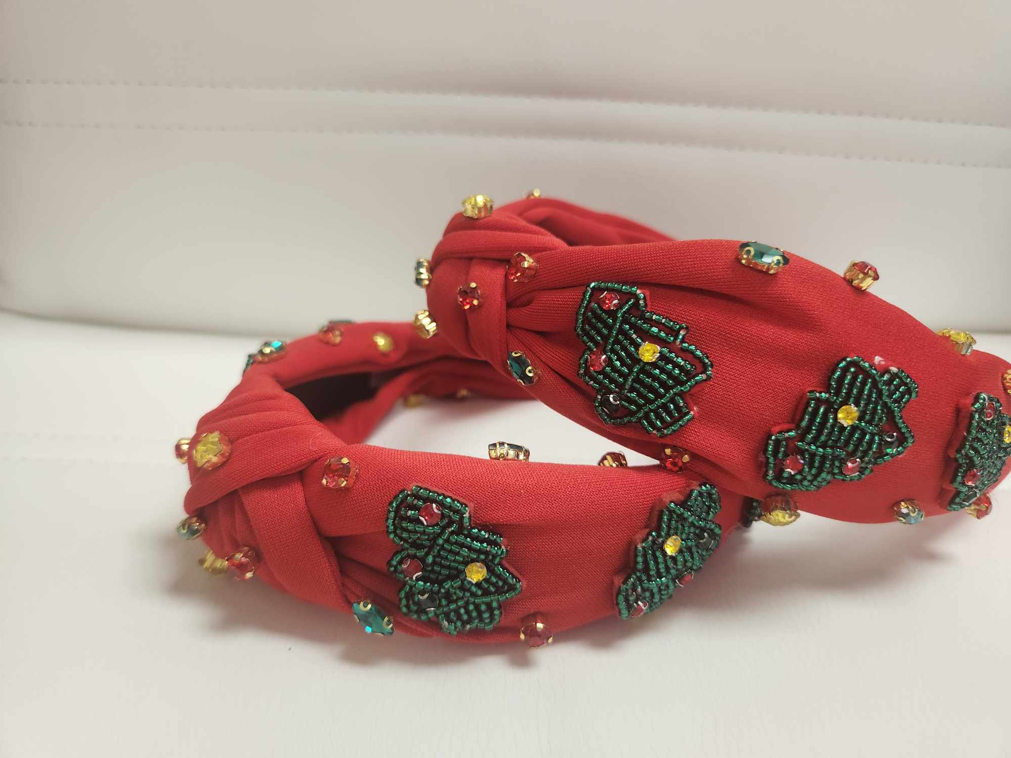 Beaded Headband - Christmas Cheer