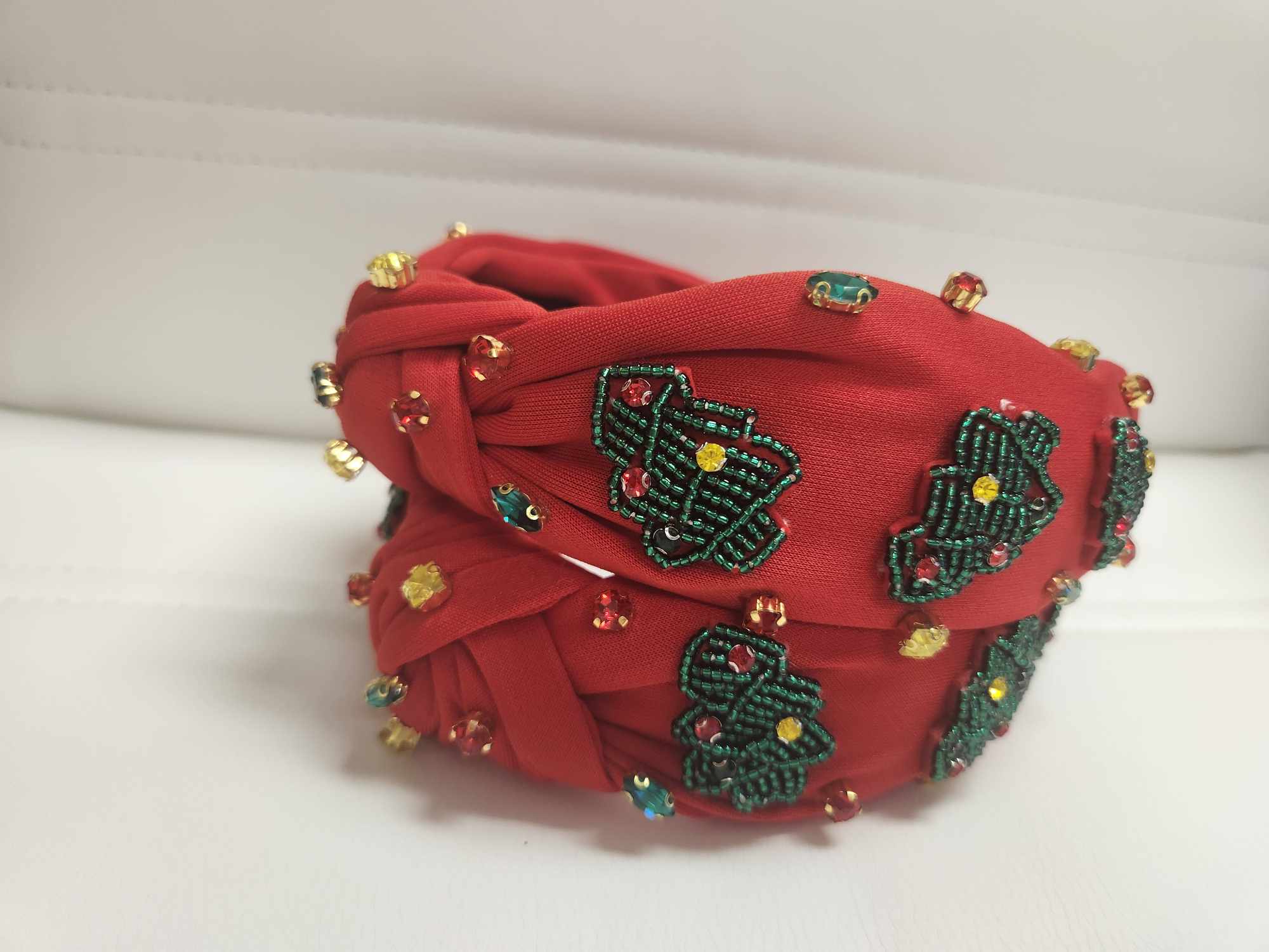 Beaded Headband - Christmas Cheer