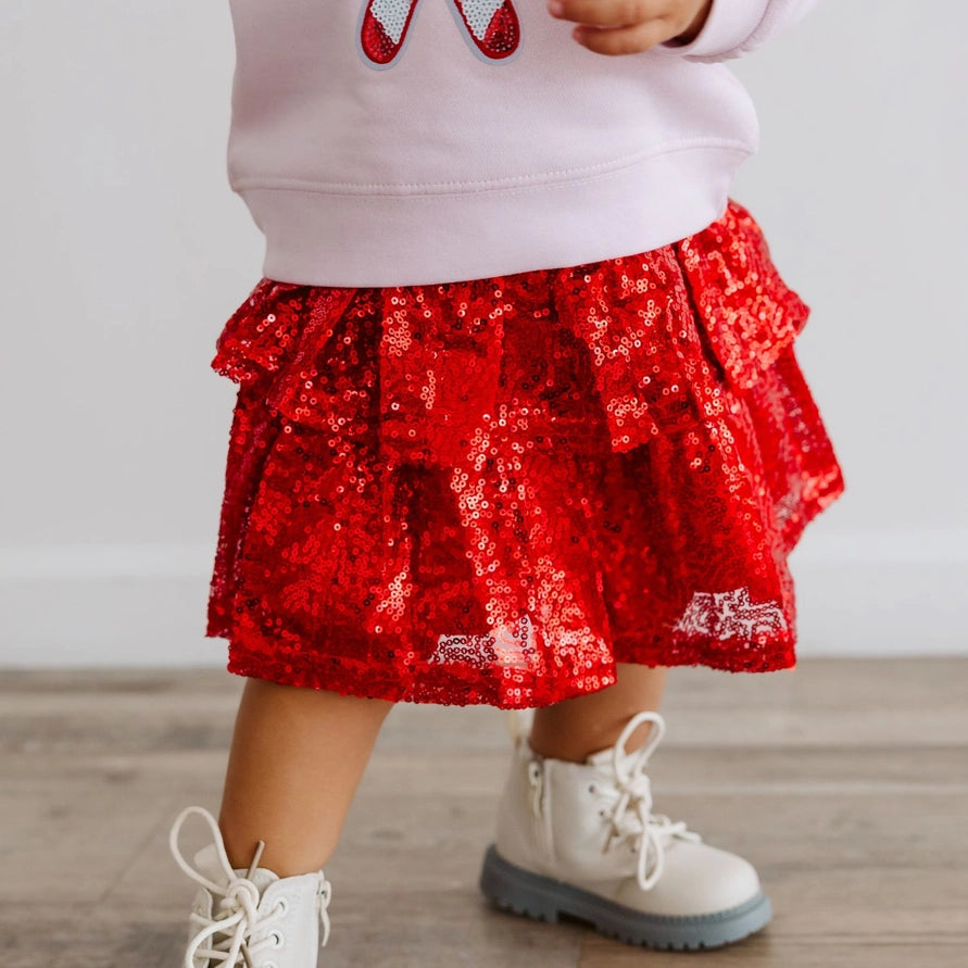 Sweet Wink Tutu - Ruby Sequin