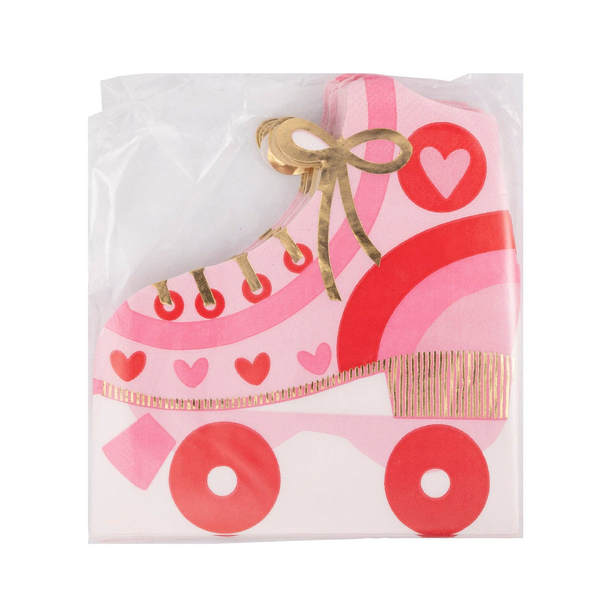 Roller Skate Shaped Guest Napkin - 18 PK