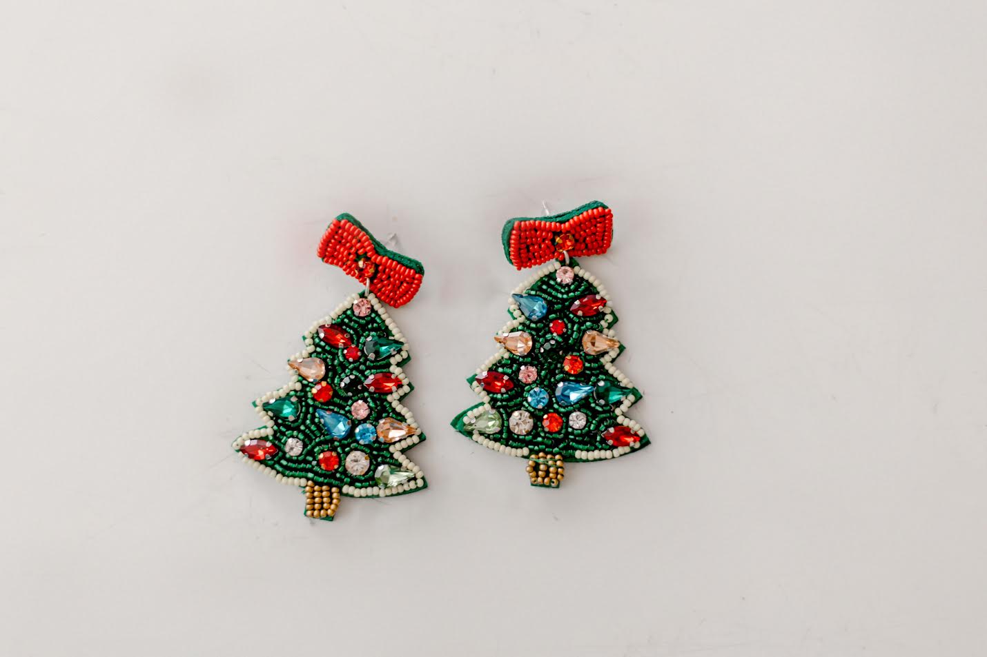 Beaded Earrings - Holiday Sparkle