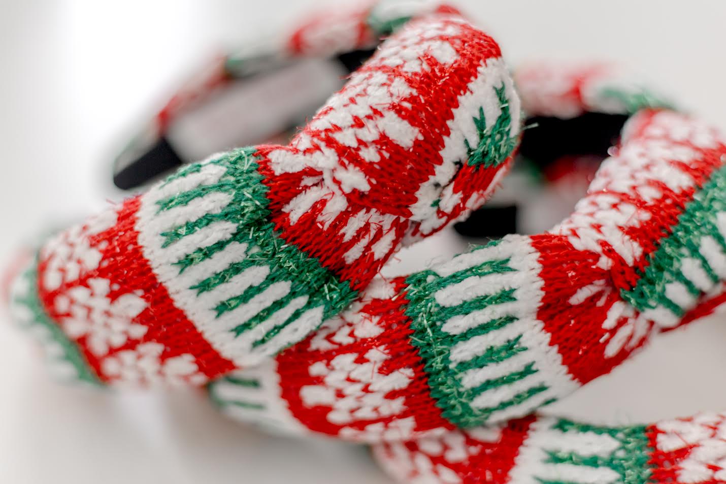 Beaded Headband - Cozy Christmas