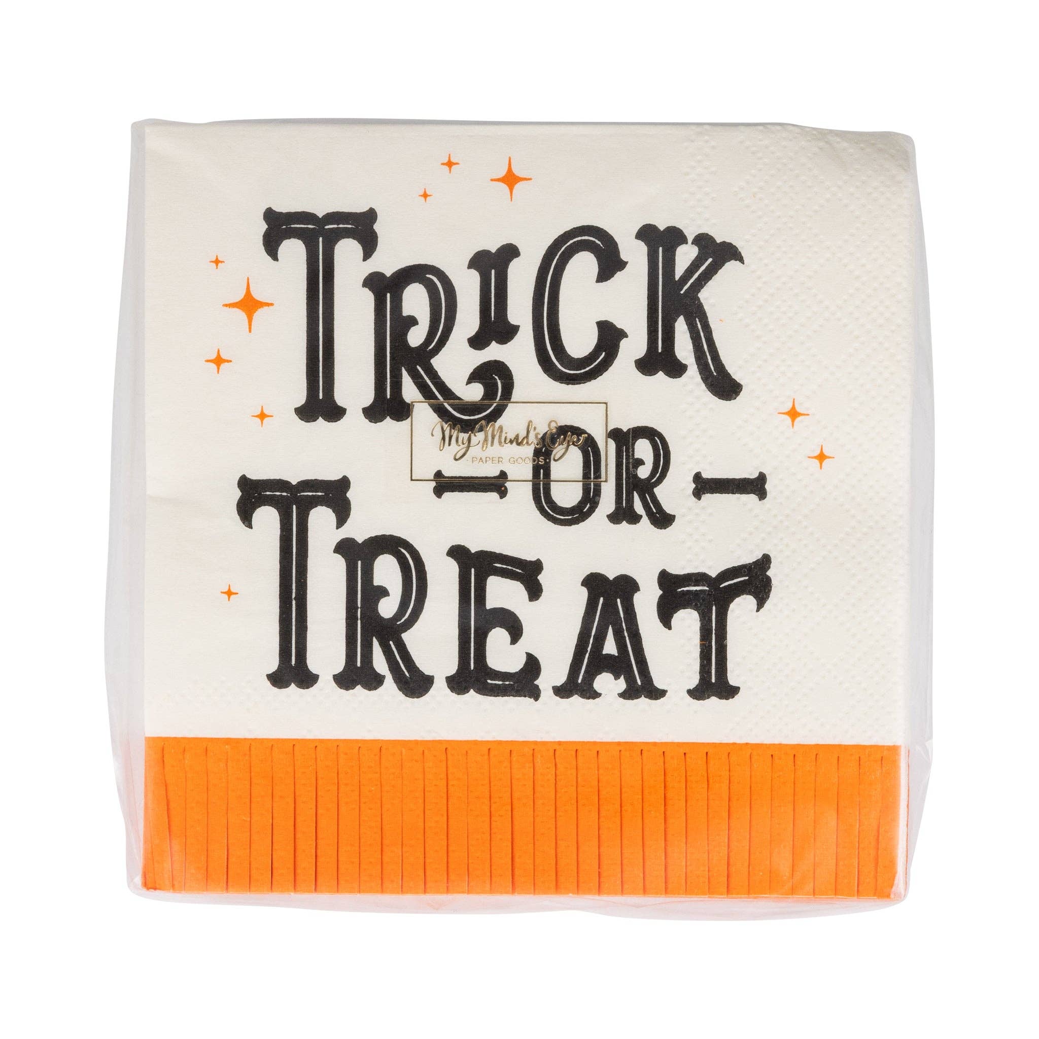 Vintage Trick or Treat Cocktail Napkin - 24 PK