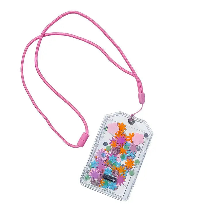 Packed Party Confetti Lanyard | Flower Shop