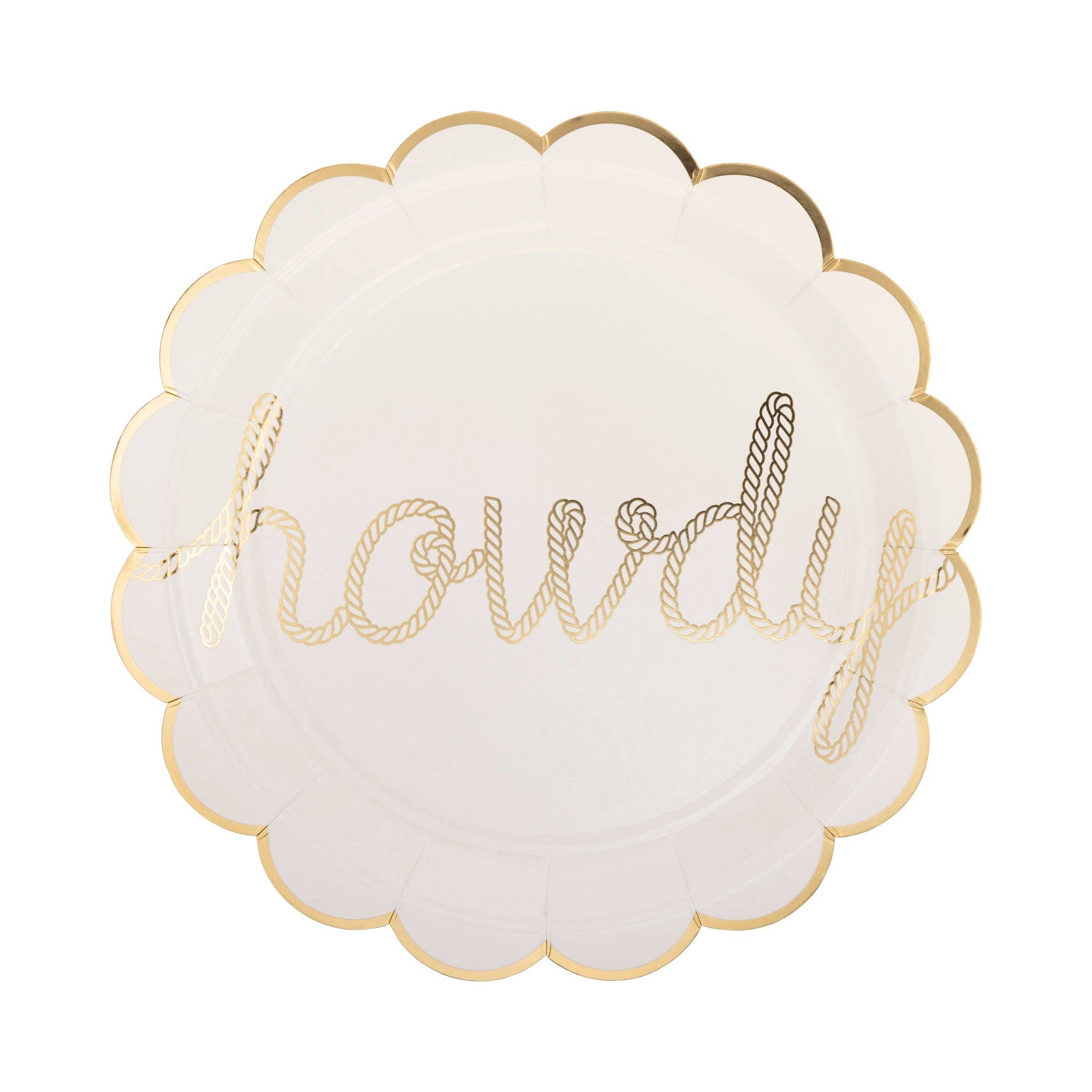 Howdy Paper Plate - 8 PK