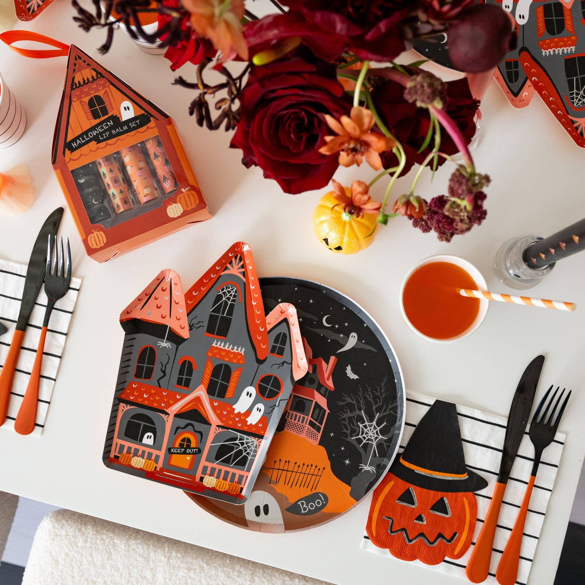 Trick or Treat Street Haunted House Large Plates