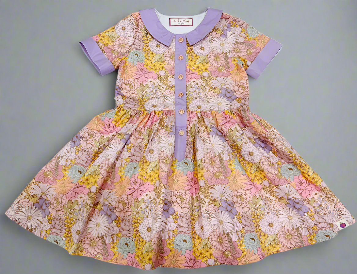 Ruby Mae Dress - Dusky Dahlia (Pre-Order)