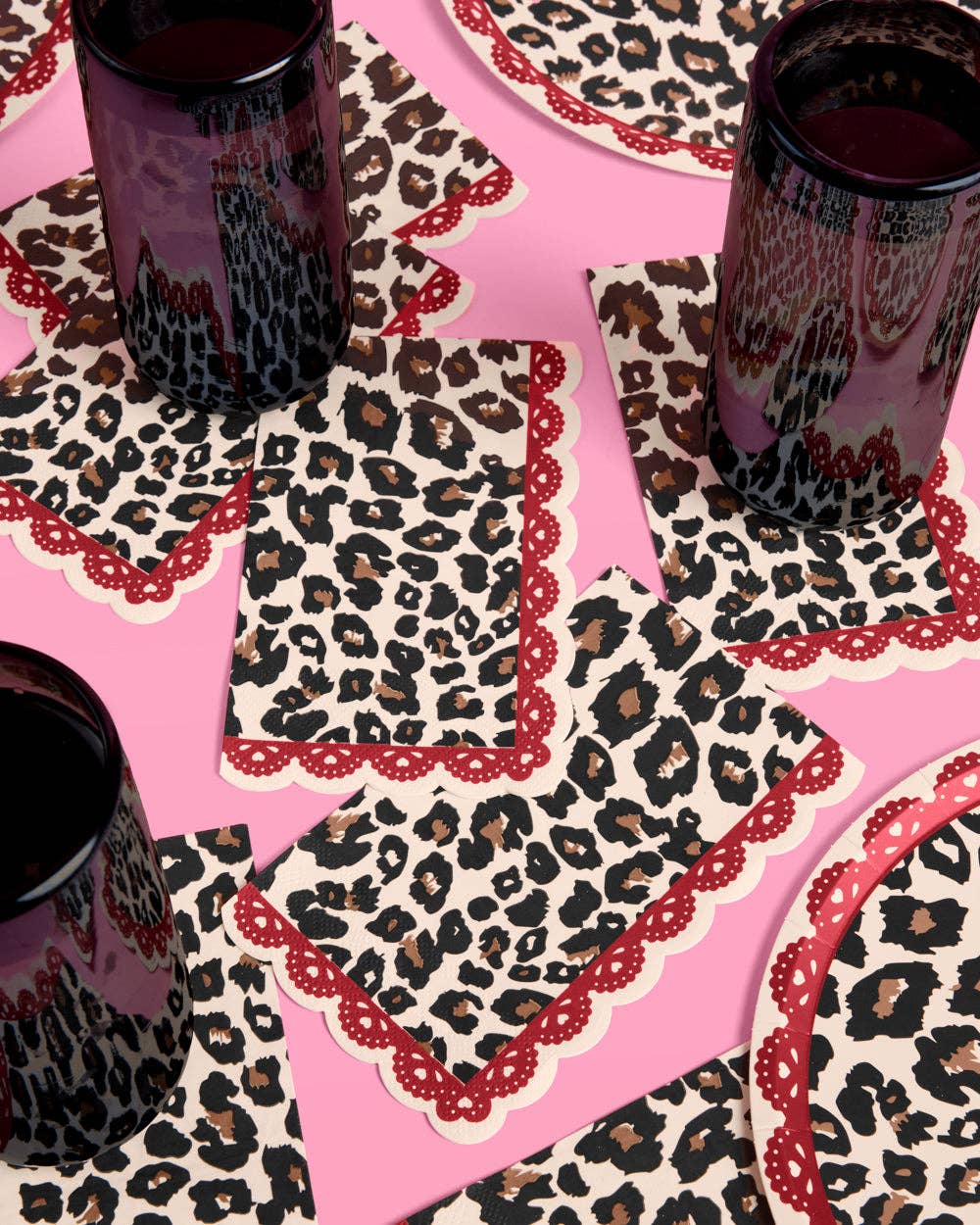 Cheetah Print Paper Napkins - 25 PK