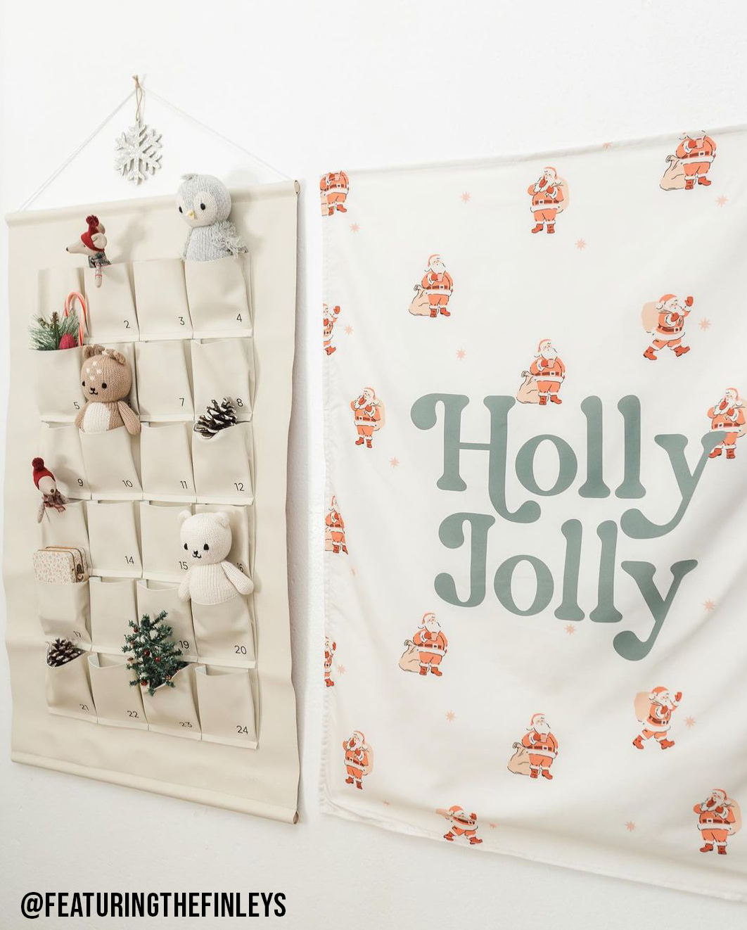 Holly Jolly Banner -  36x26"