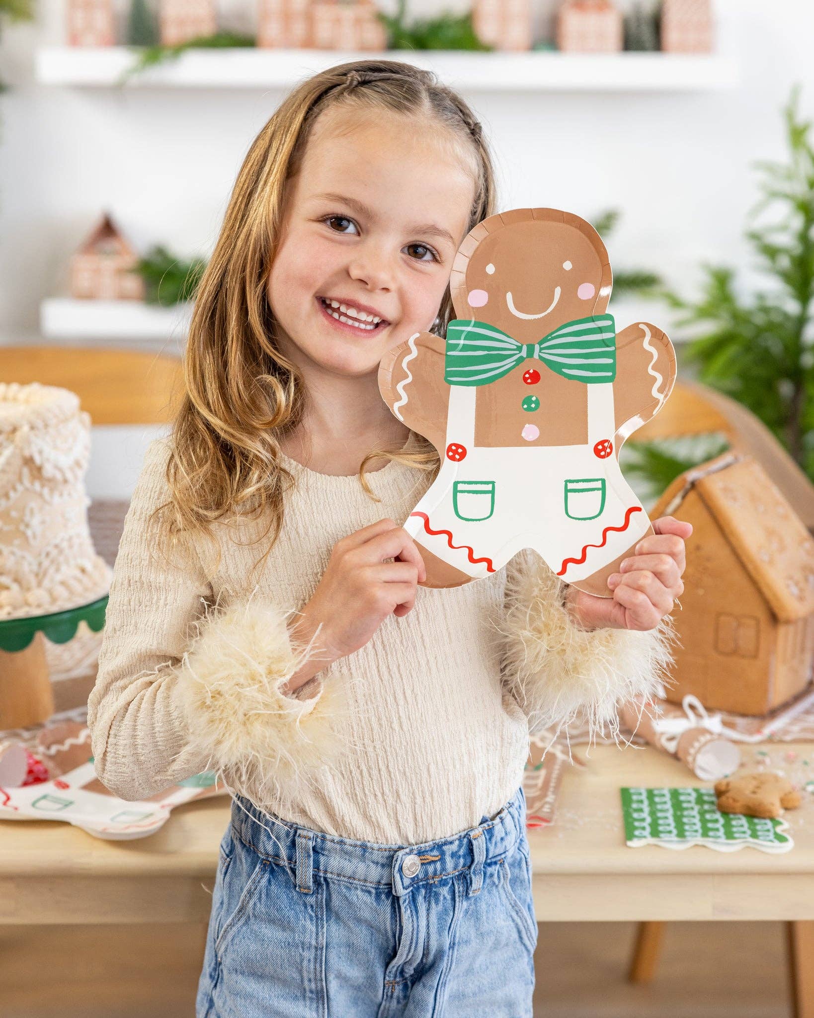 Gingerbread Man Plate - 8 PK
