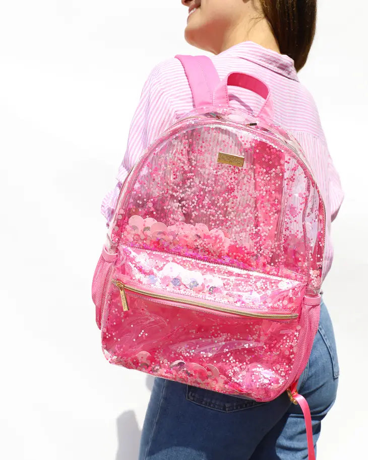 Packed Party Confetti Backpack | Pink Party