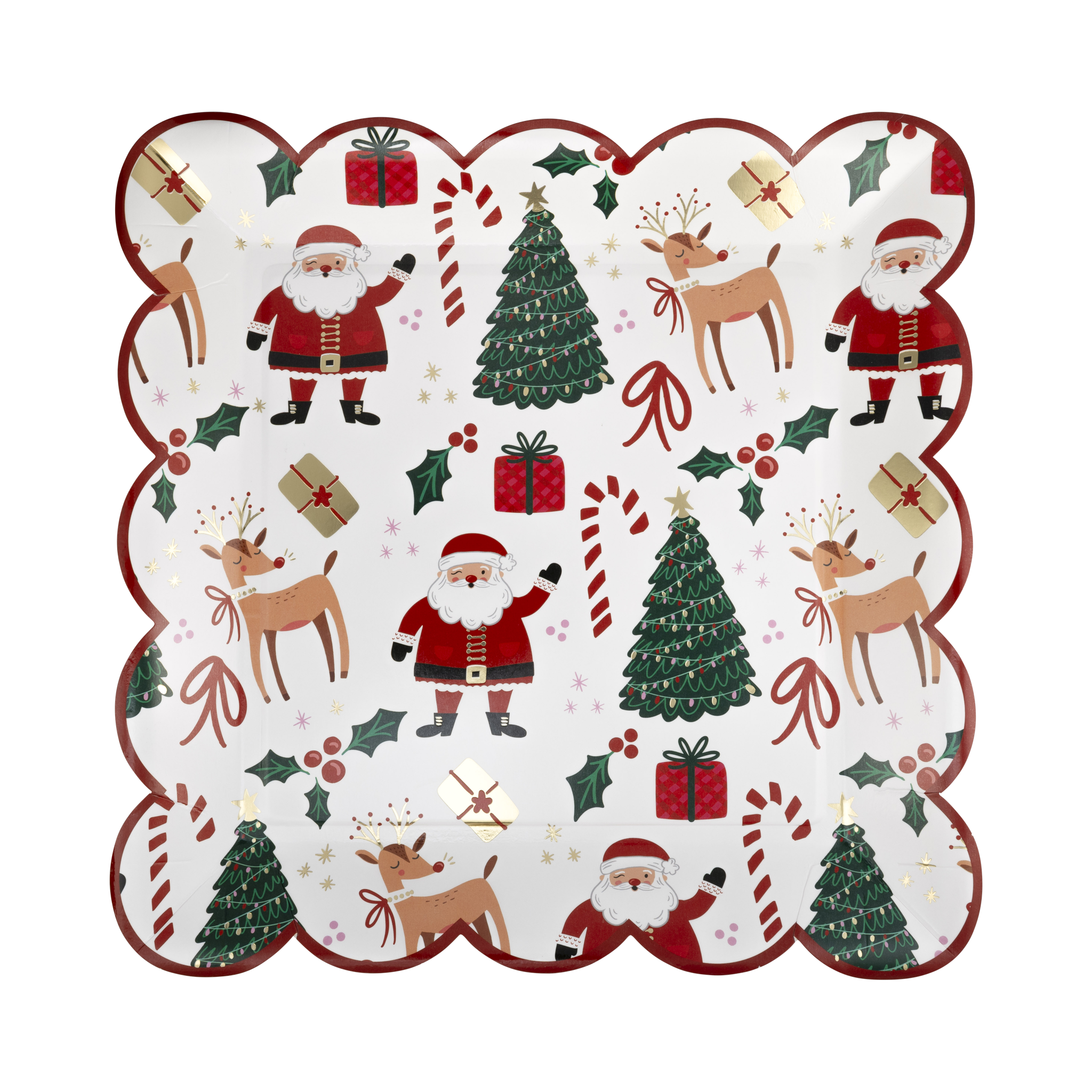 Whimsy Christmas Scatter Plate