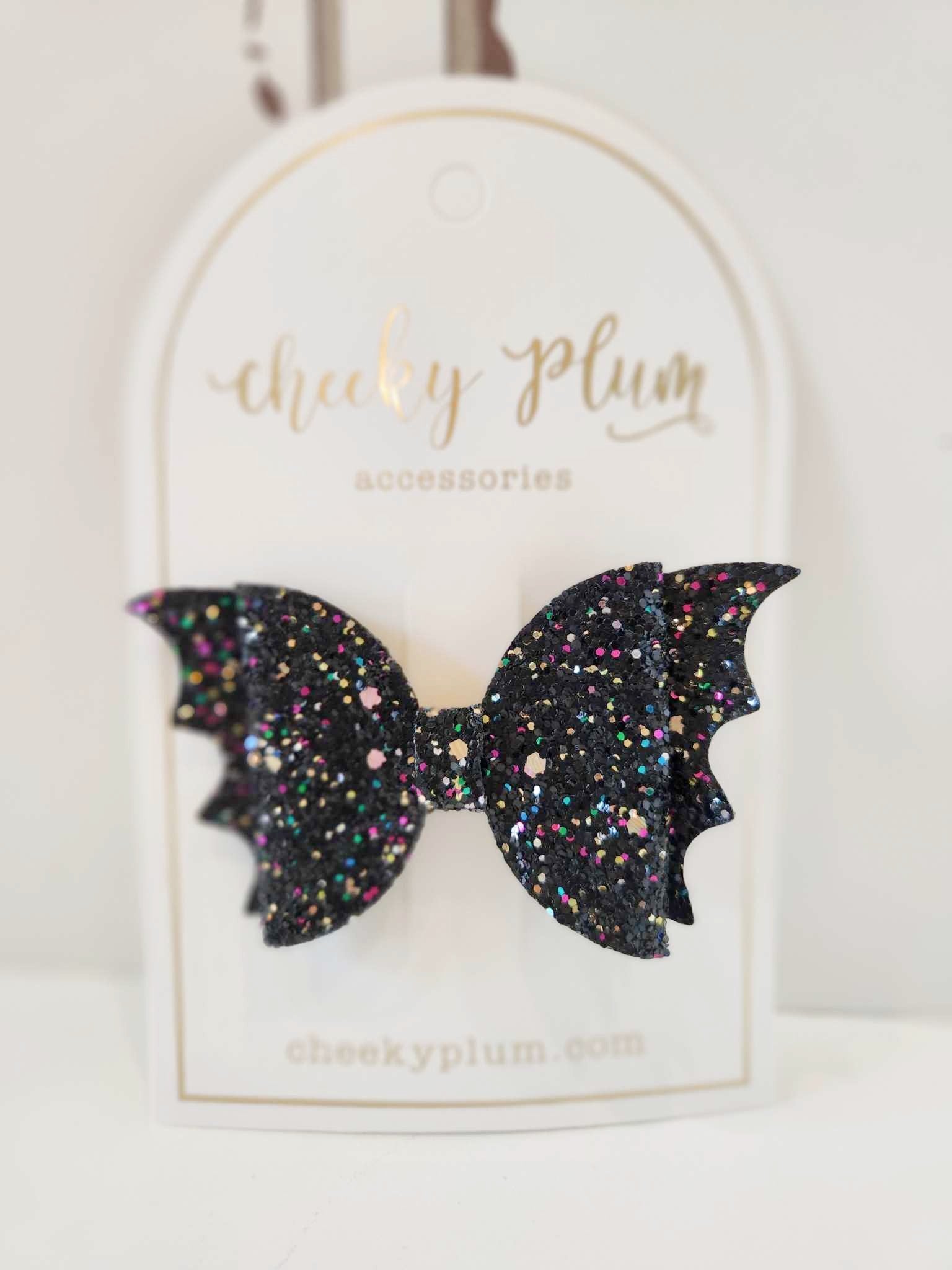 Spooky Stardust Bat Bow