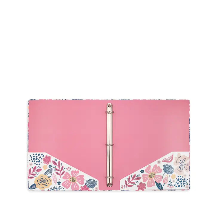 Three Ring Binder | Mosaic Floral