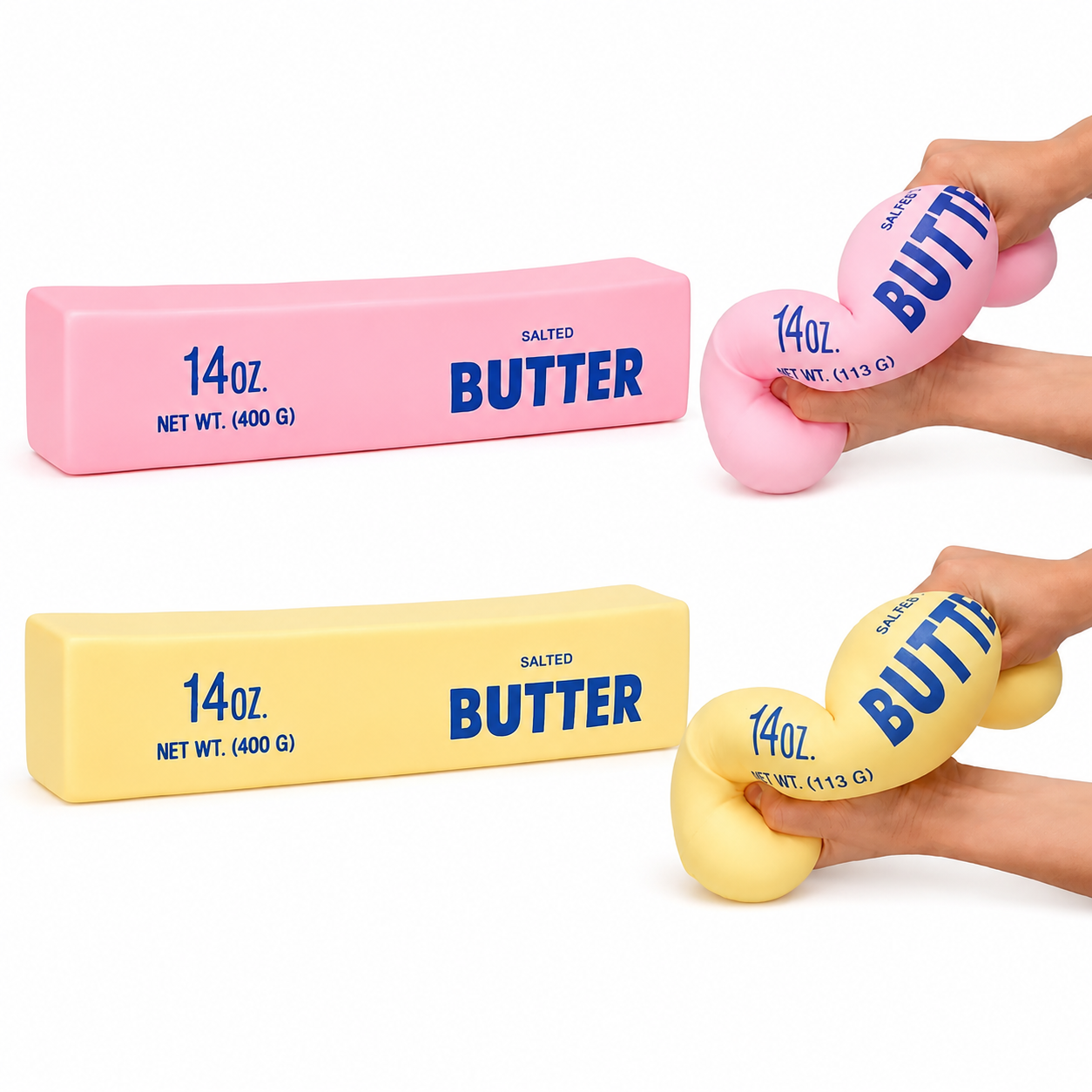 Butter Squishy - (Multiple Color Options)