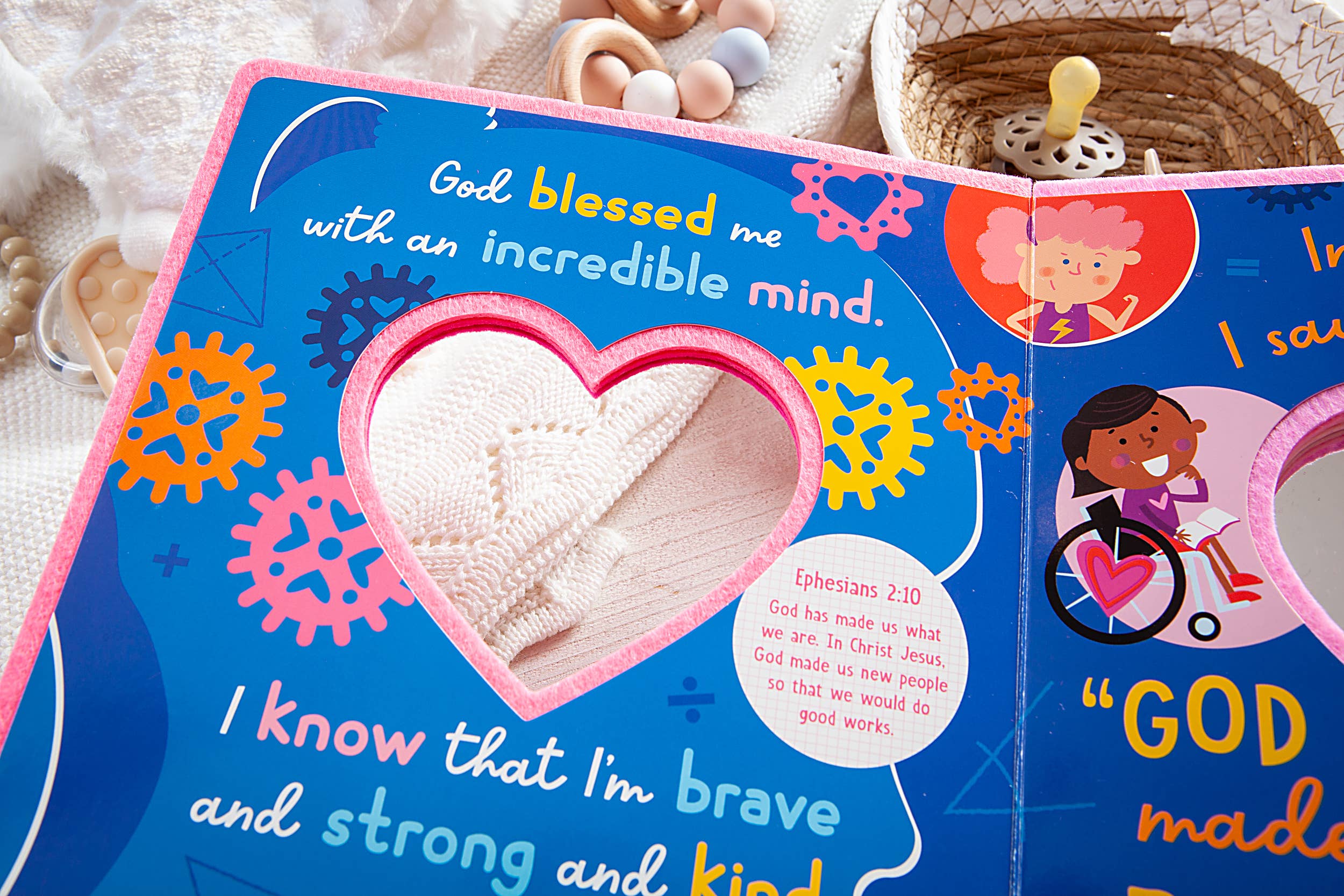 God Made Me Crazy Beautiful Board Book