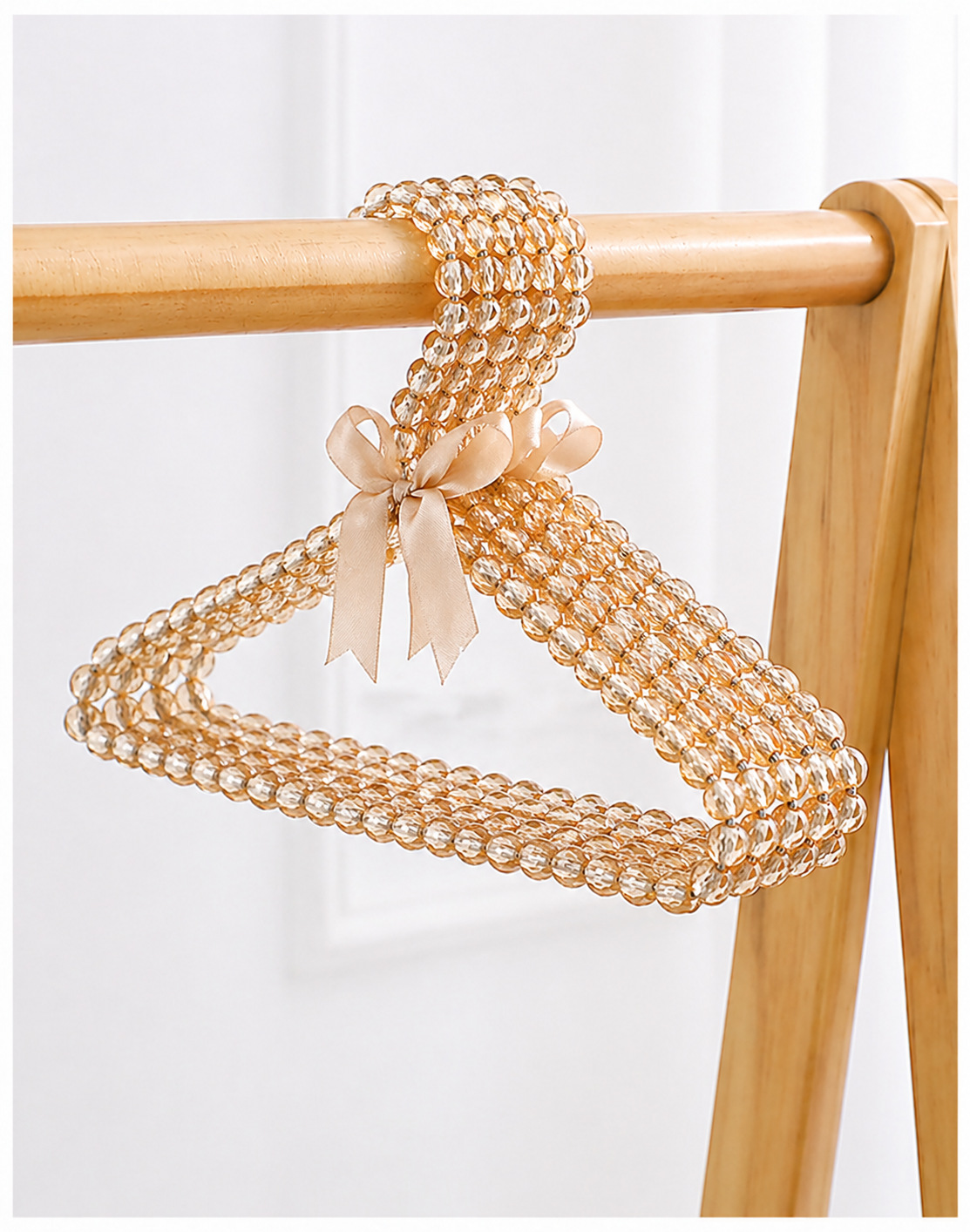 Beaded Clothing Hanger Set